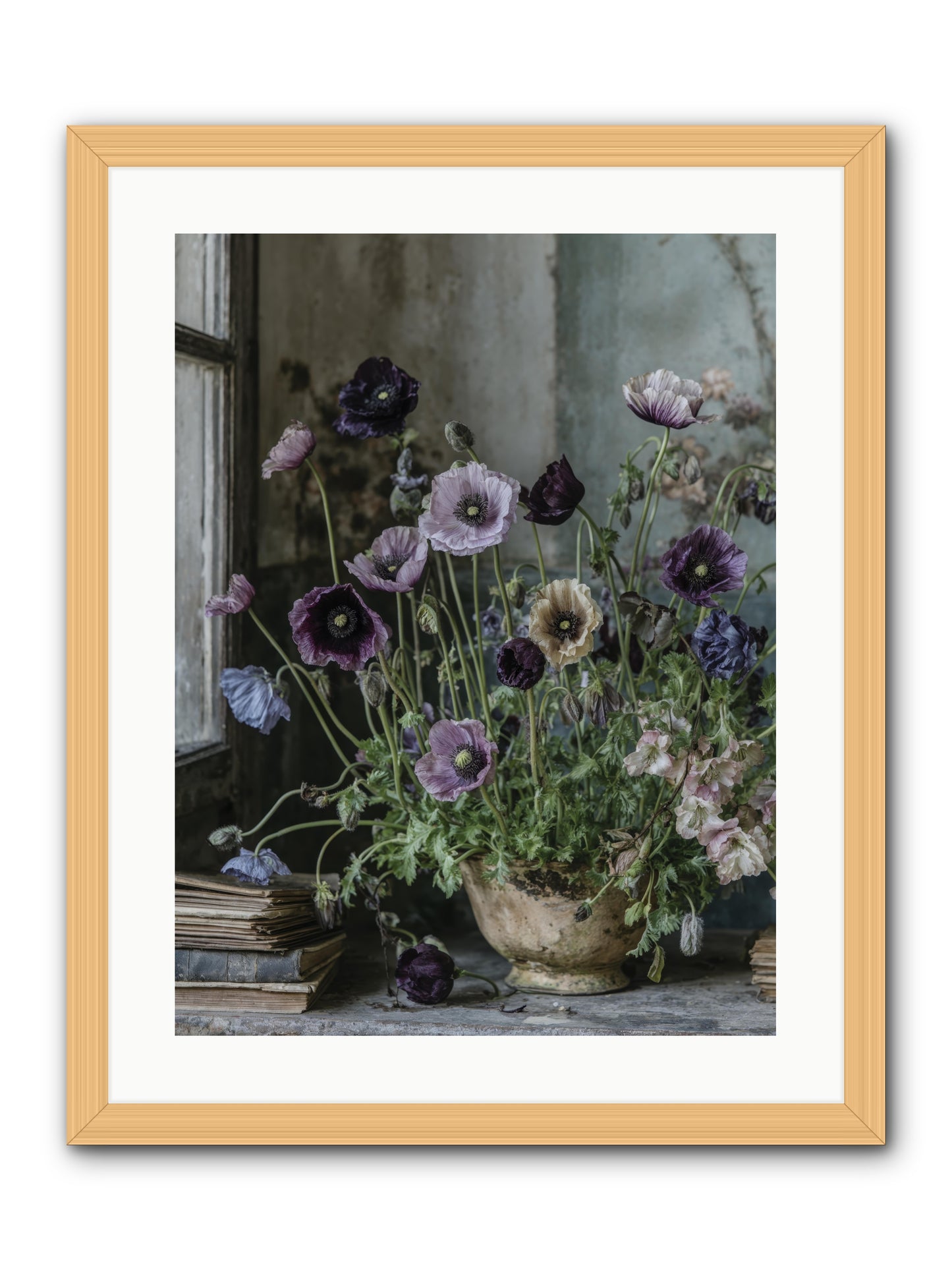 Highlands -- Framed Print - Natural 18x24