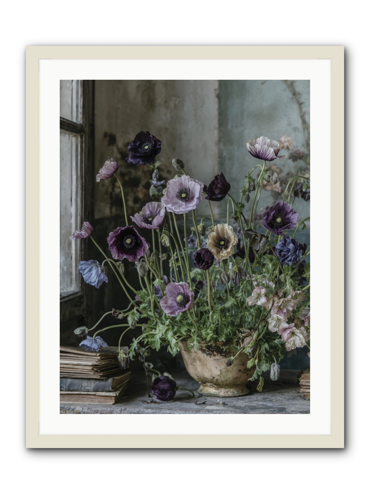 Highlands -- Framed Print - White 24x32