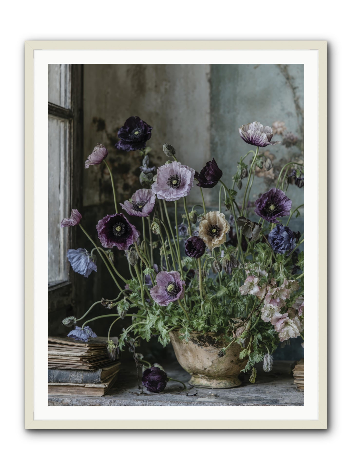 Highlands -- Framed Print - White 36x48