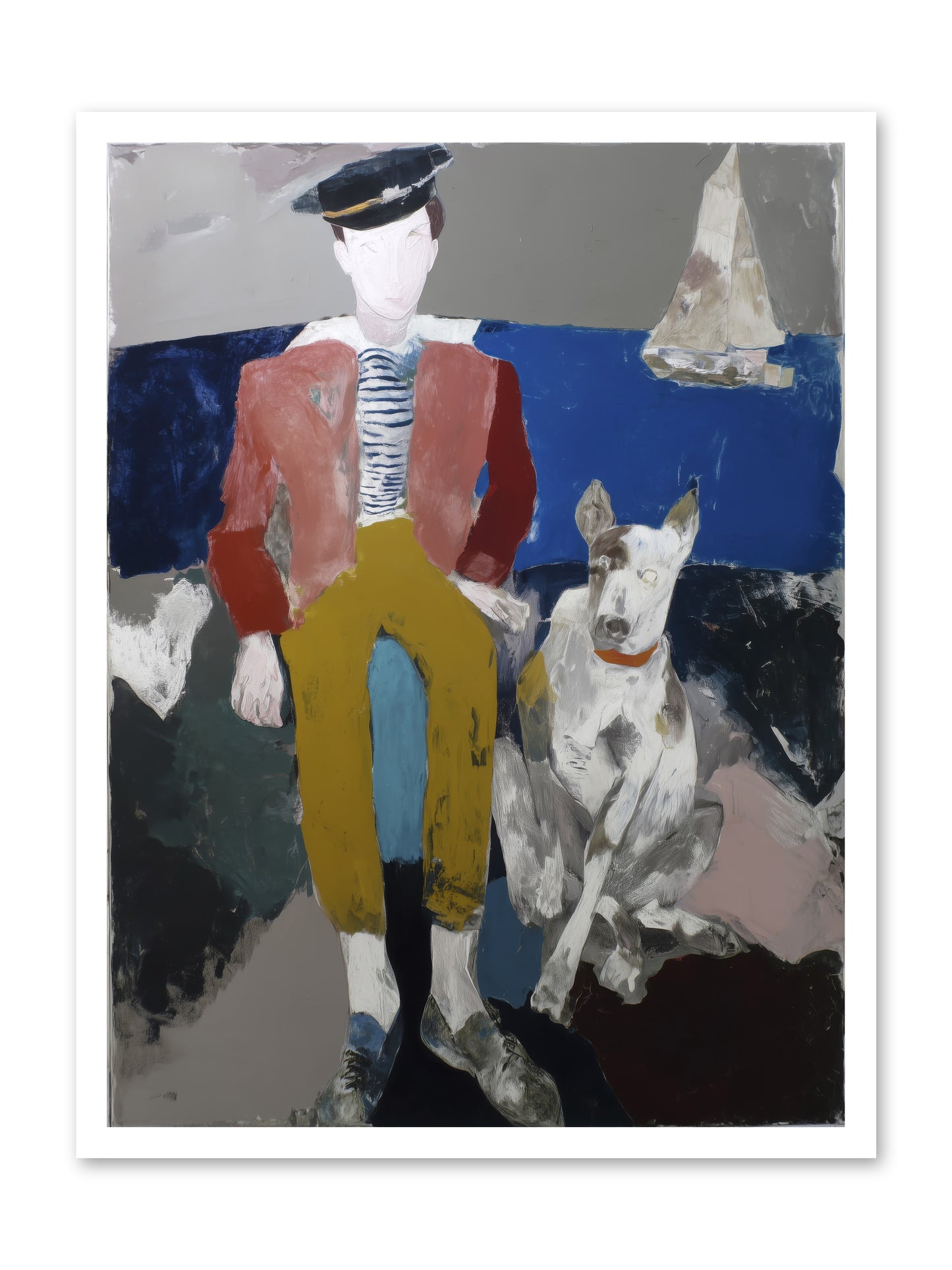 His Mortal Heart -- Loose Canvas Print 24x32