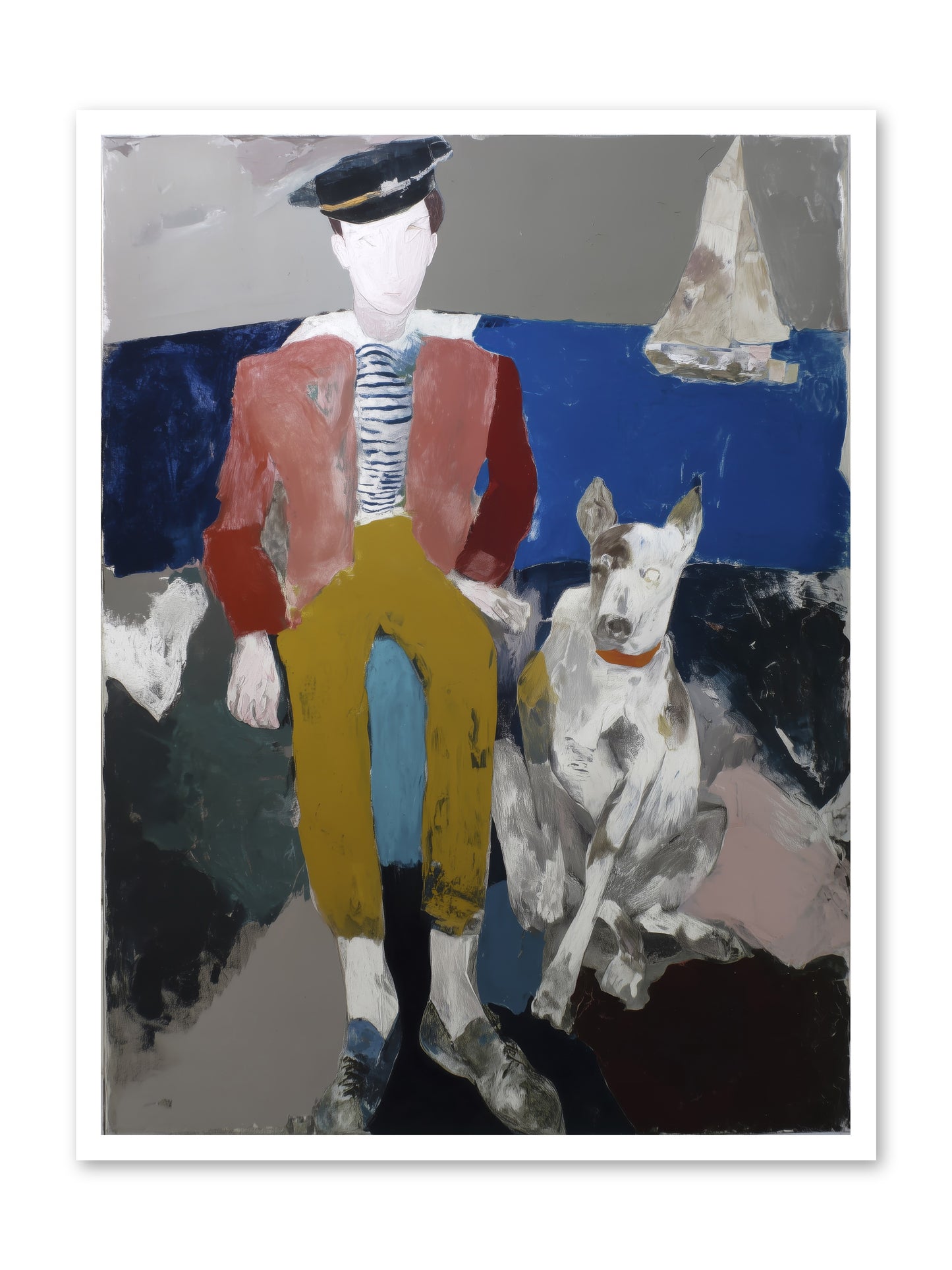 His Mortal Heart -- Loose Canvas Print 30x40
