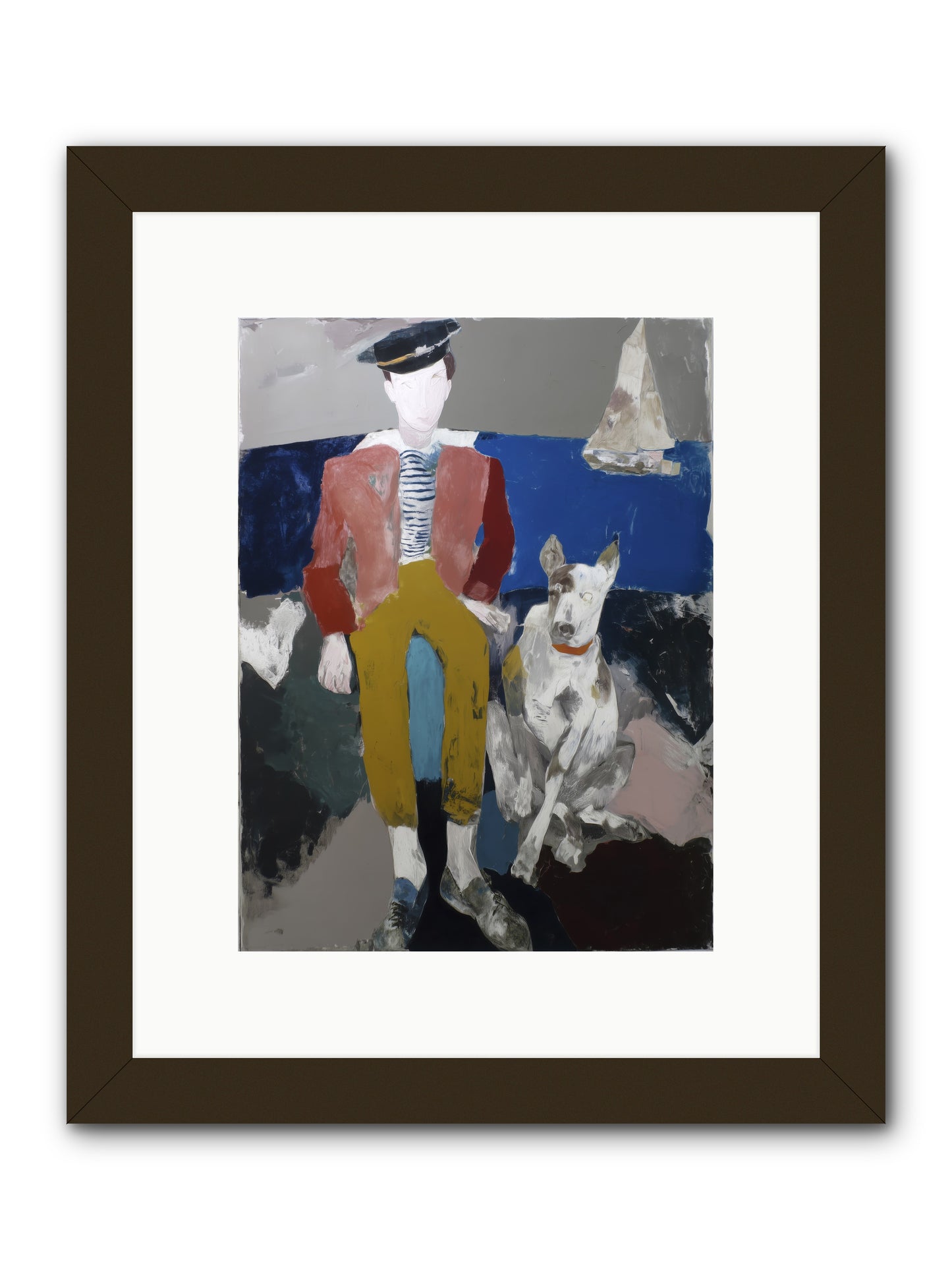 His Mortal Heart -- Framed Print - Black 9x12