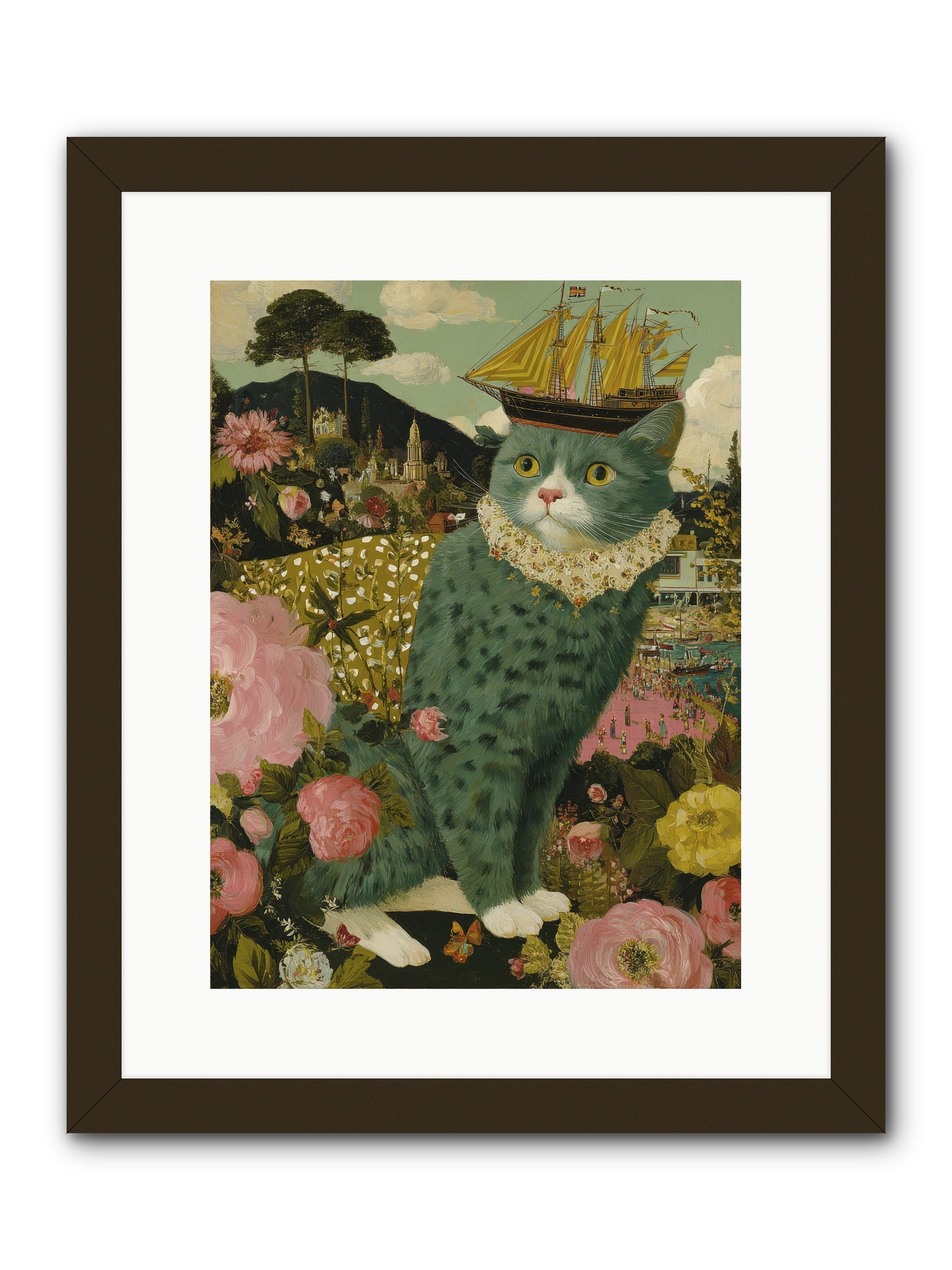 History’s Poetry -- Framed Print - Black 12x16