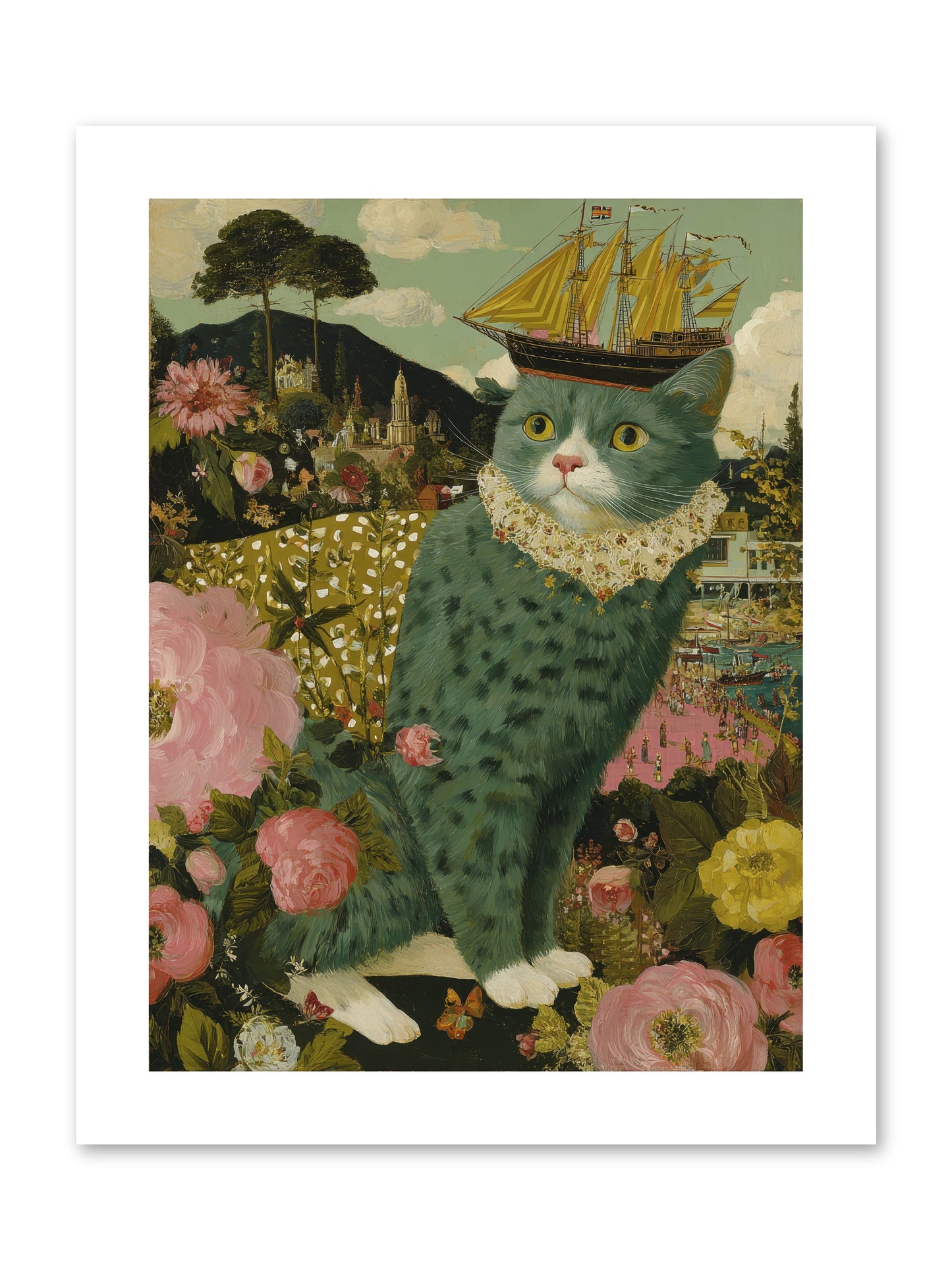 History’s Poetry -- Loose Canvas Print 9x12
