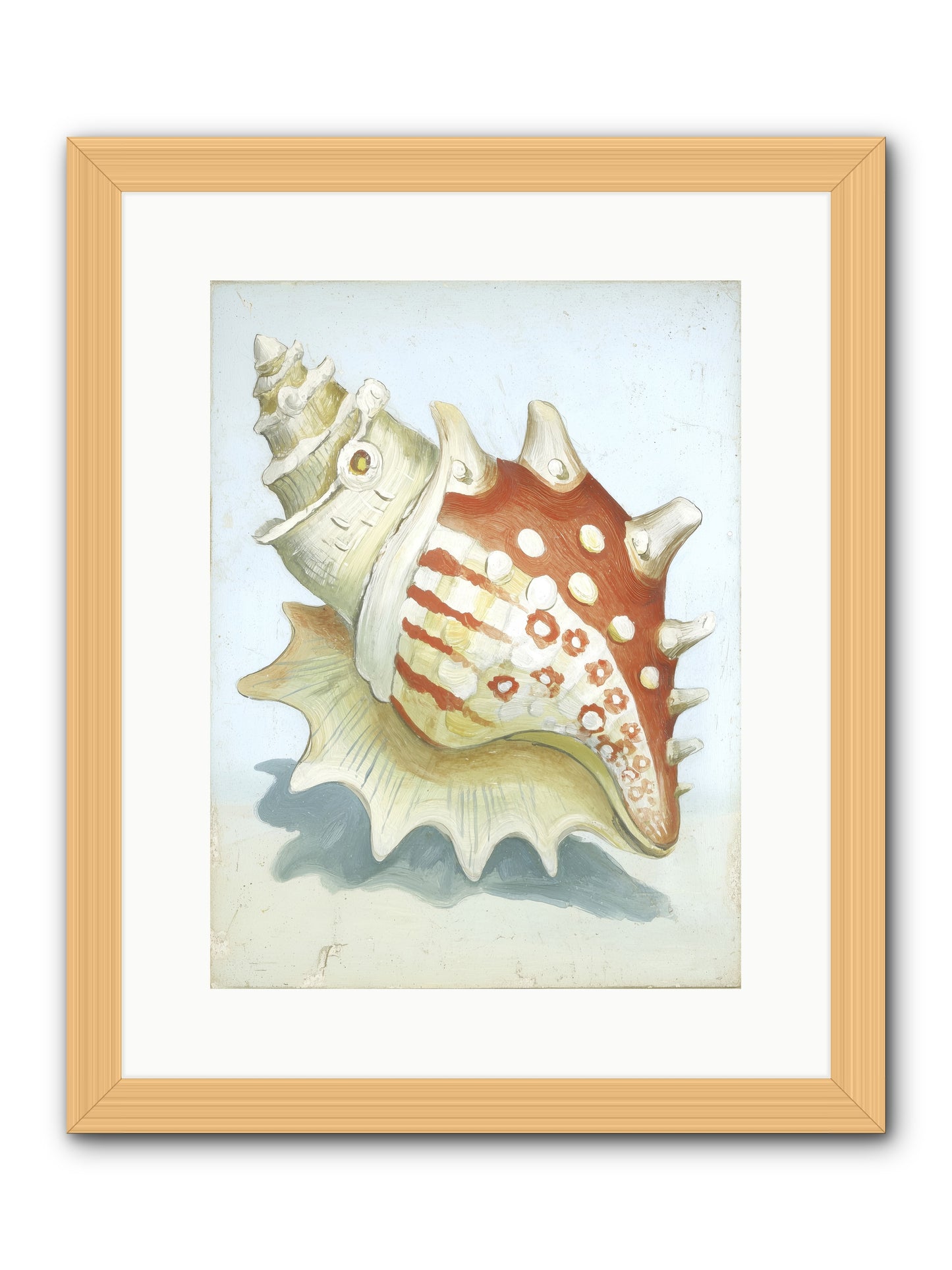 History's Voice -- Framed Print - Natural 12x16