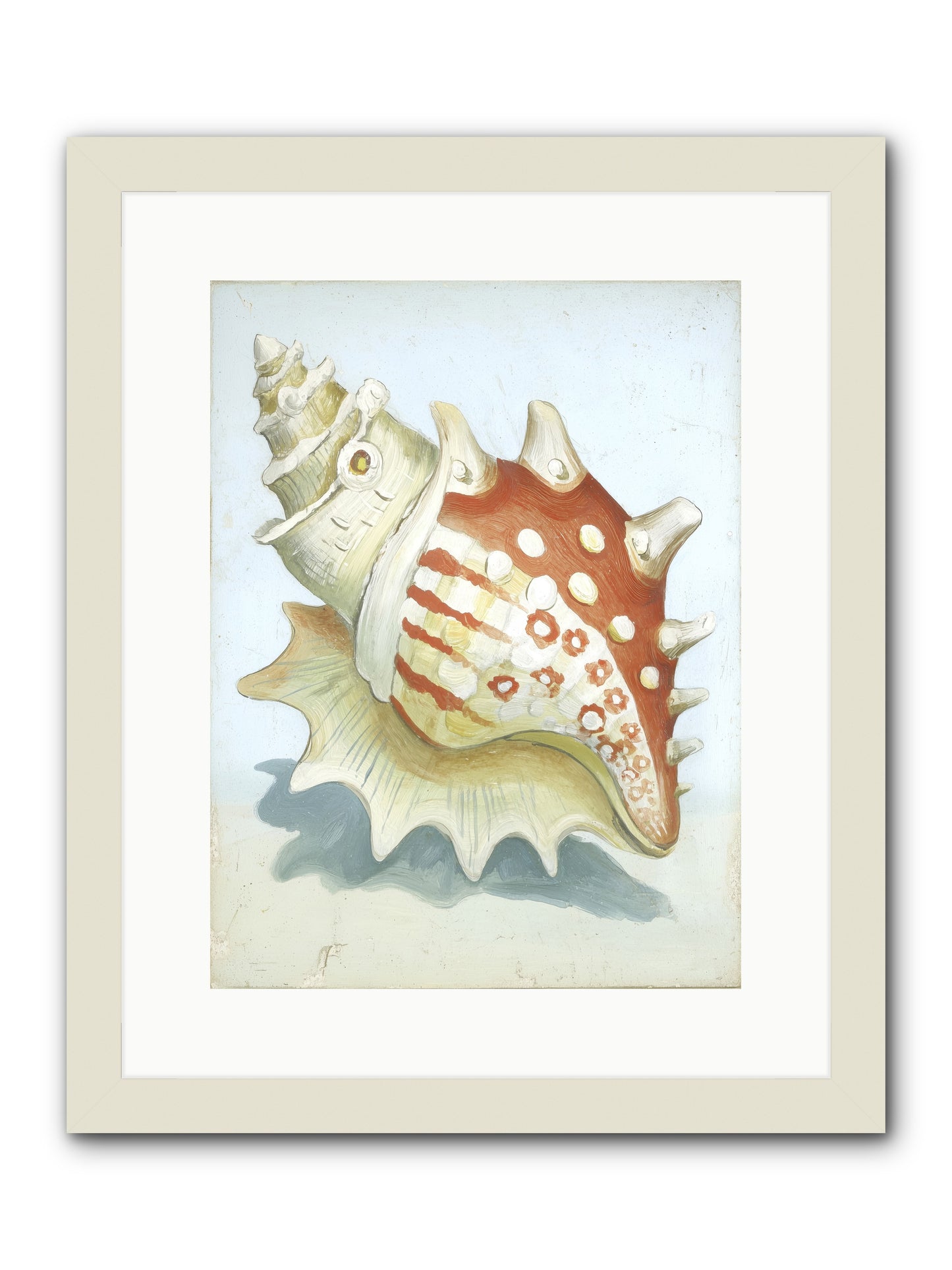 History's Voice -- Framed Print - White 12x16