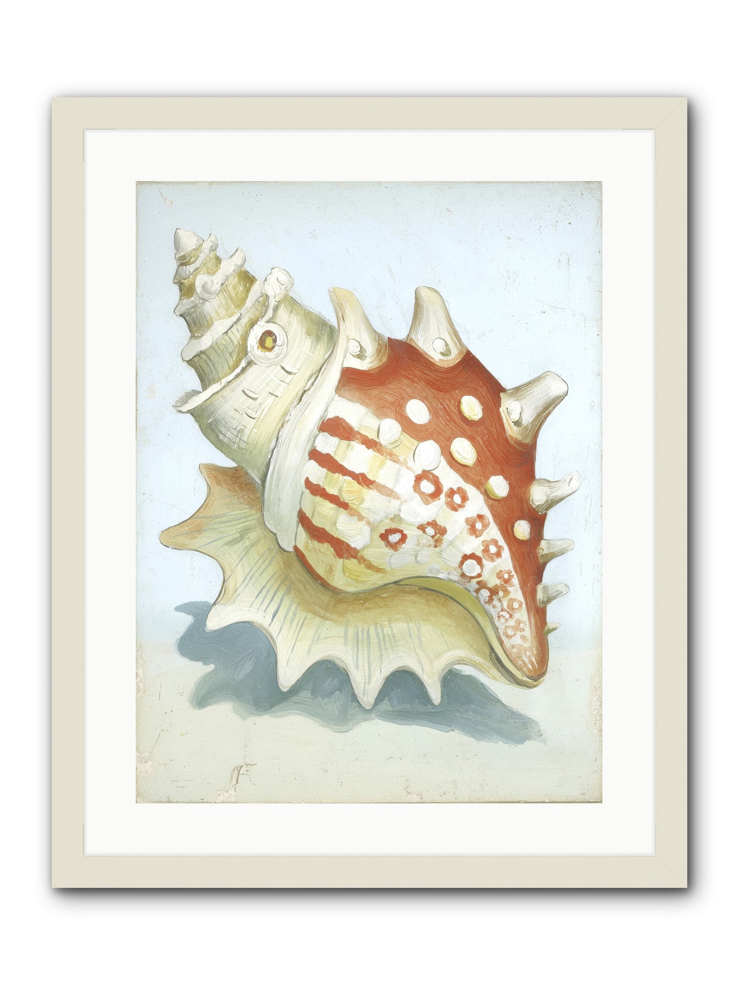 History's Voice -- Framed Print - White 18x24