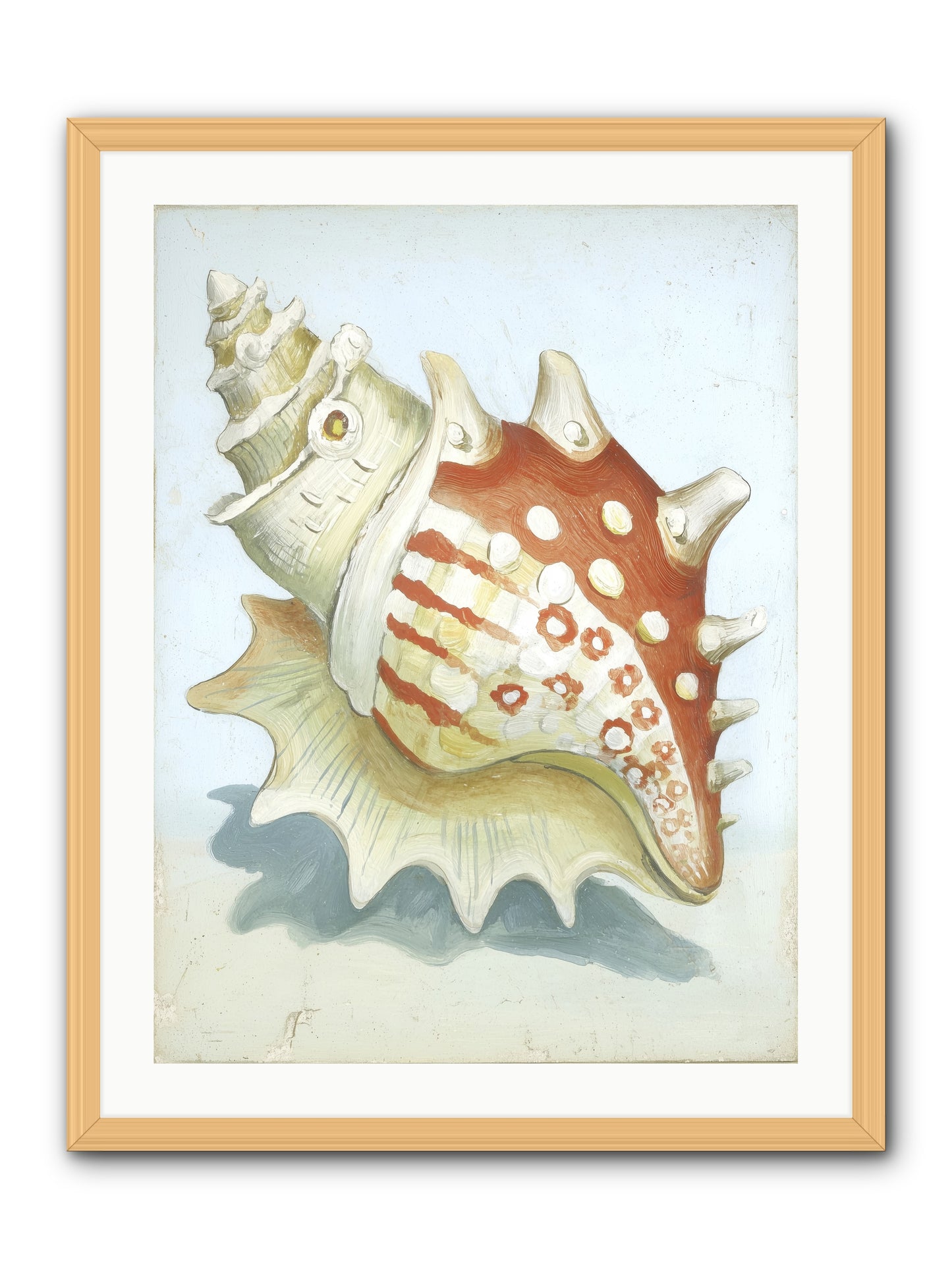 History's Voice -- Framed Print - Natural 24x32