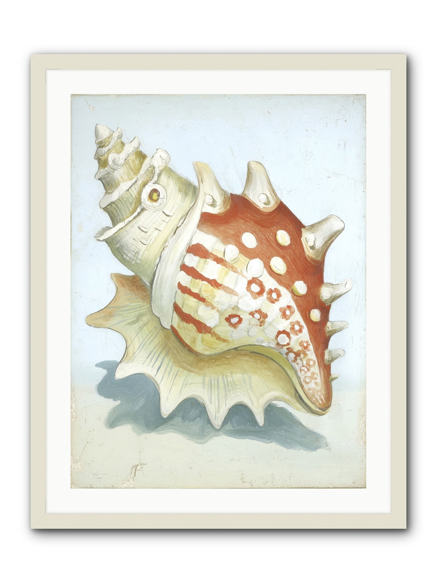 History's Voice -- Framed Print - White 24x32