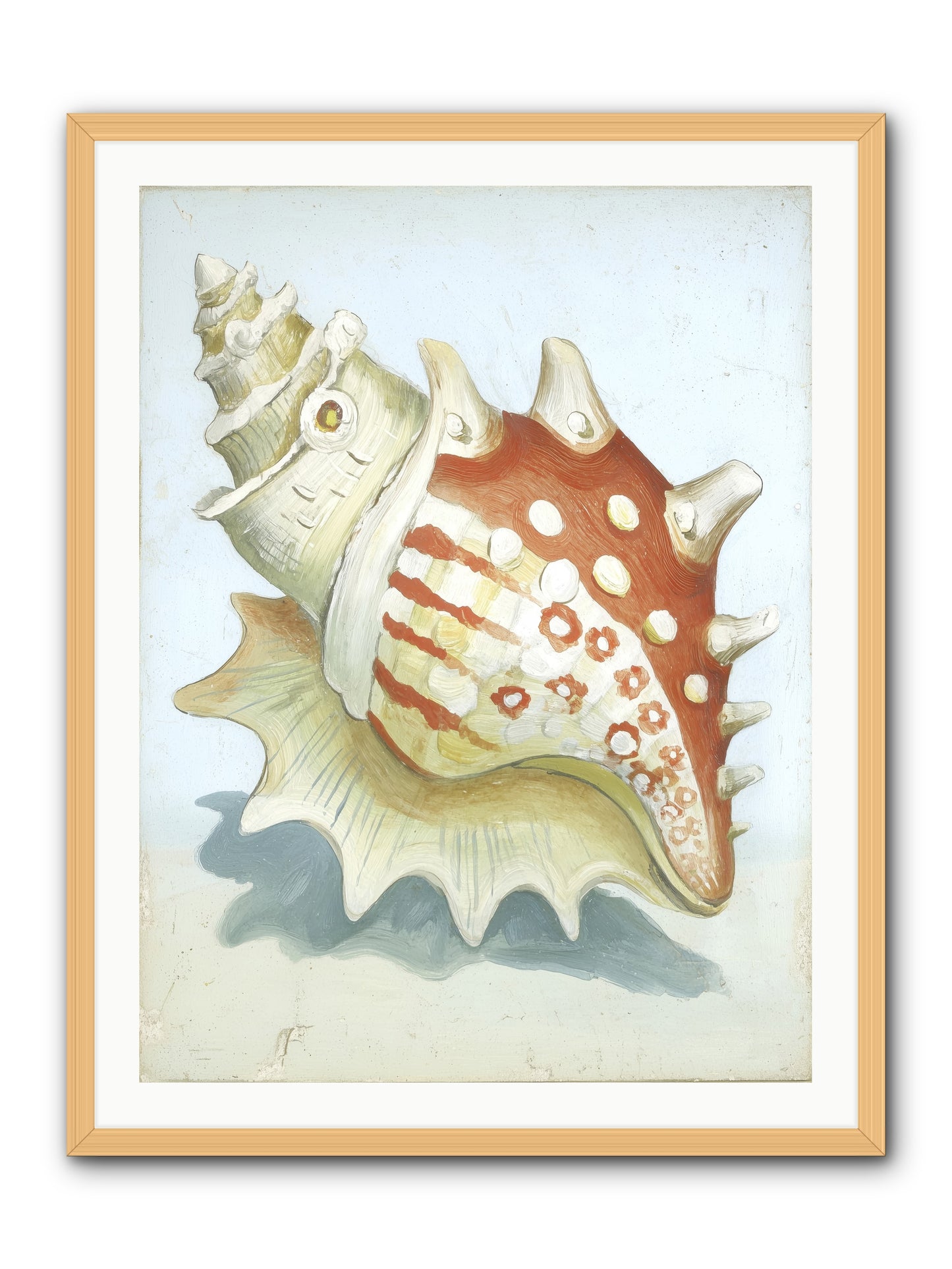History's Voice -- Framed Print - Natural 30x40