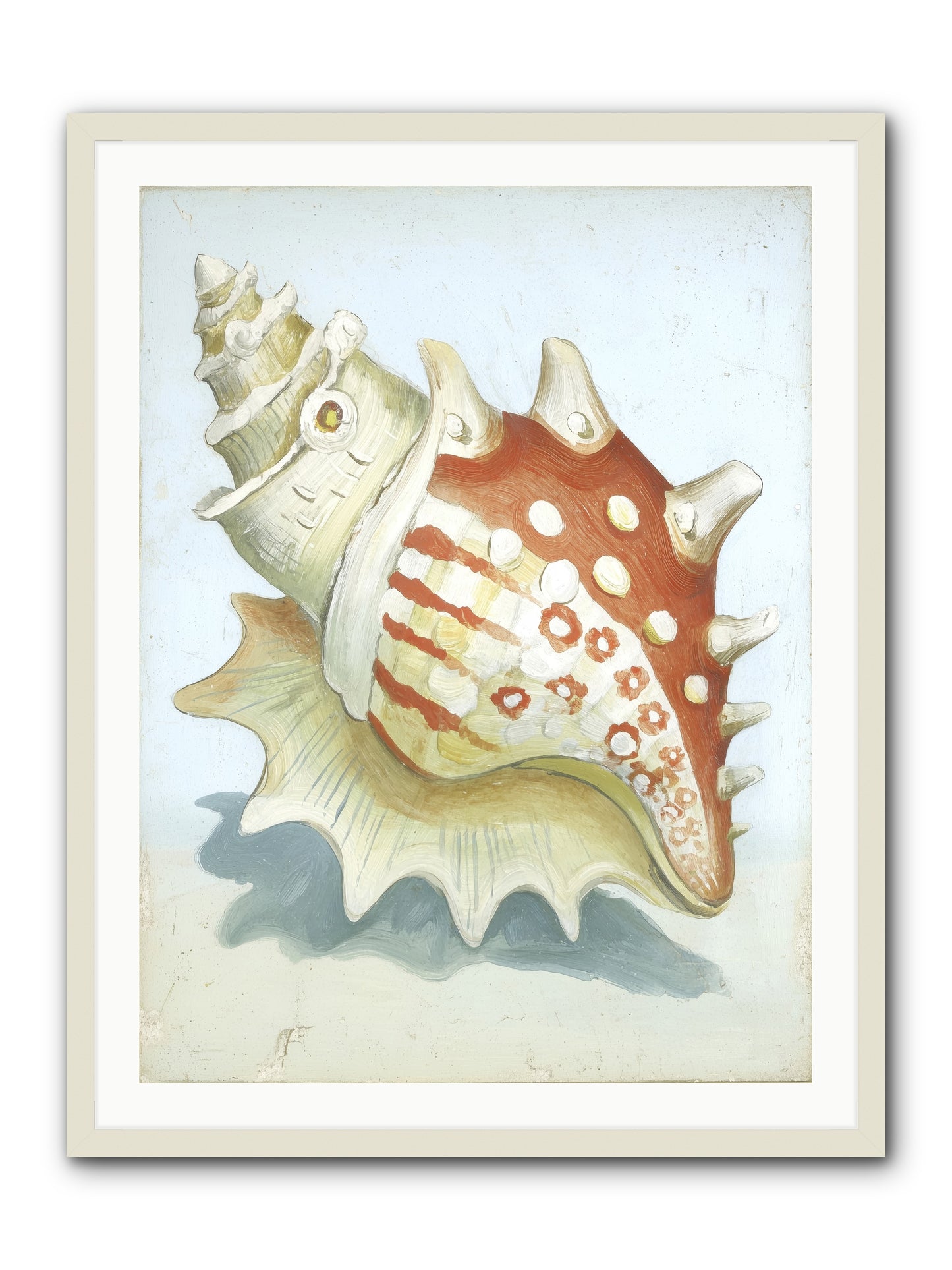 History's Voice -- Framed Print - White 30x40