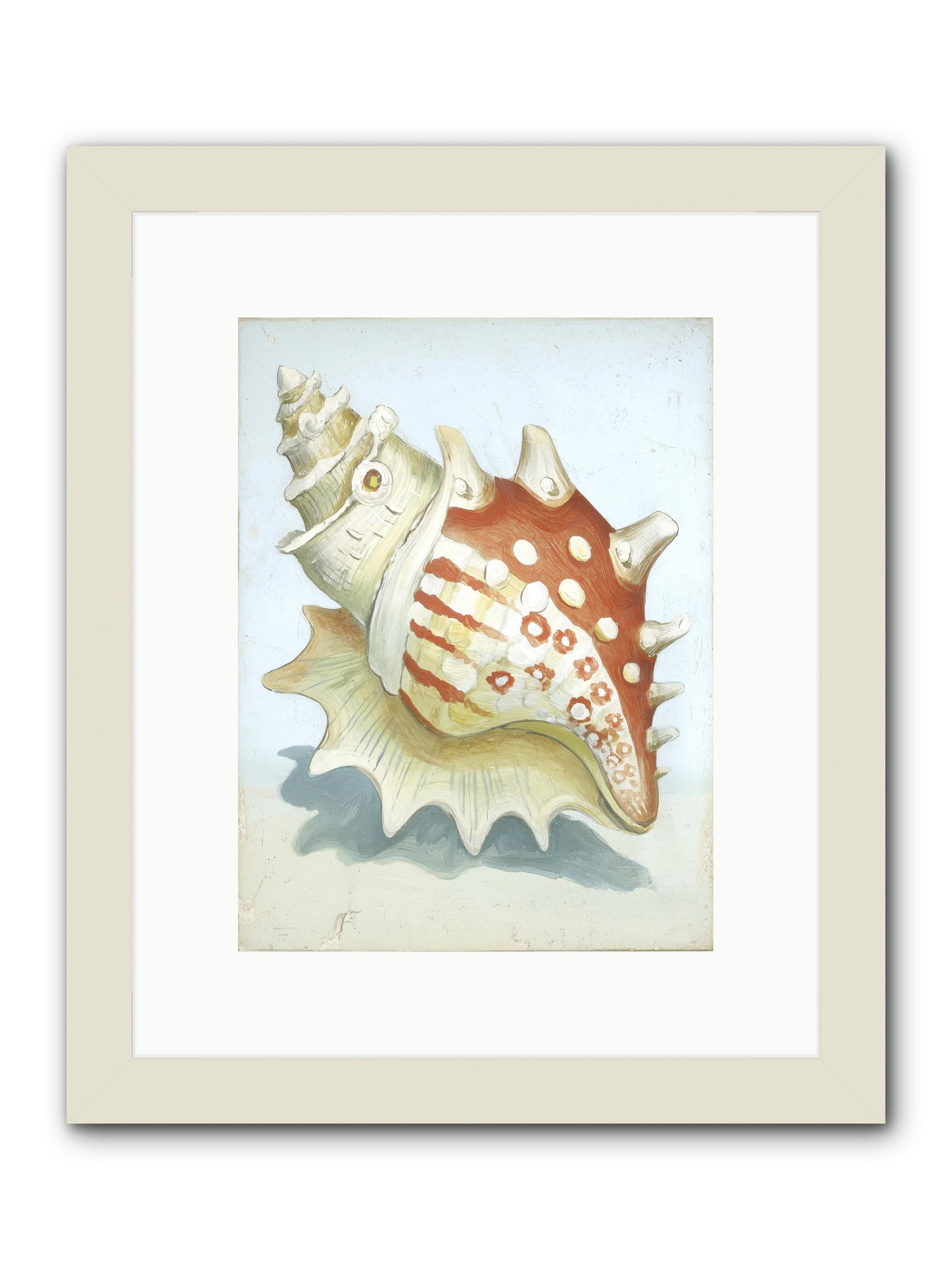 History's Voice -- Framed Print - White 9x12