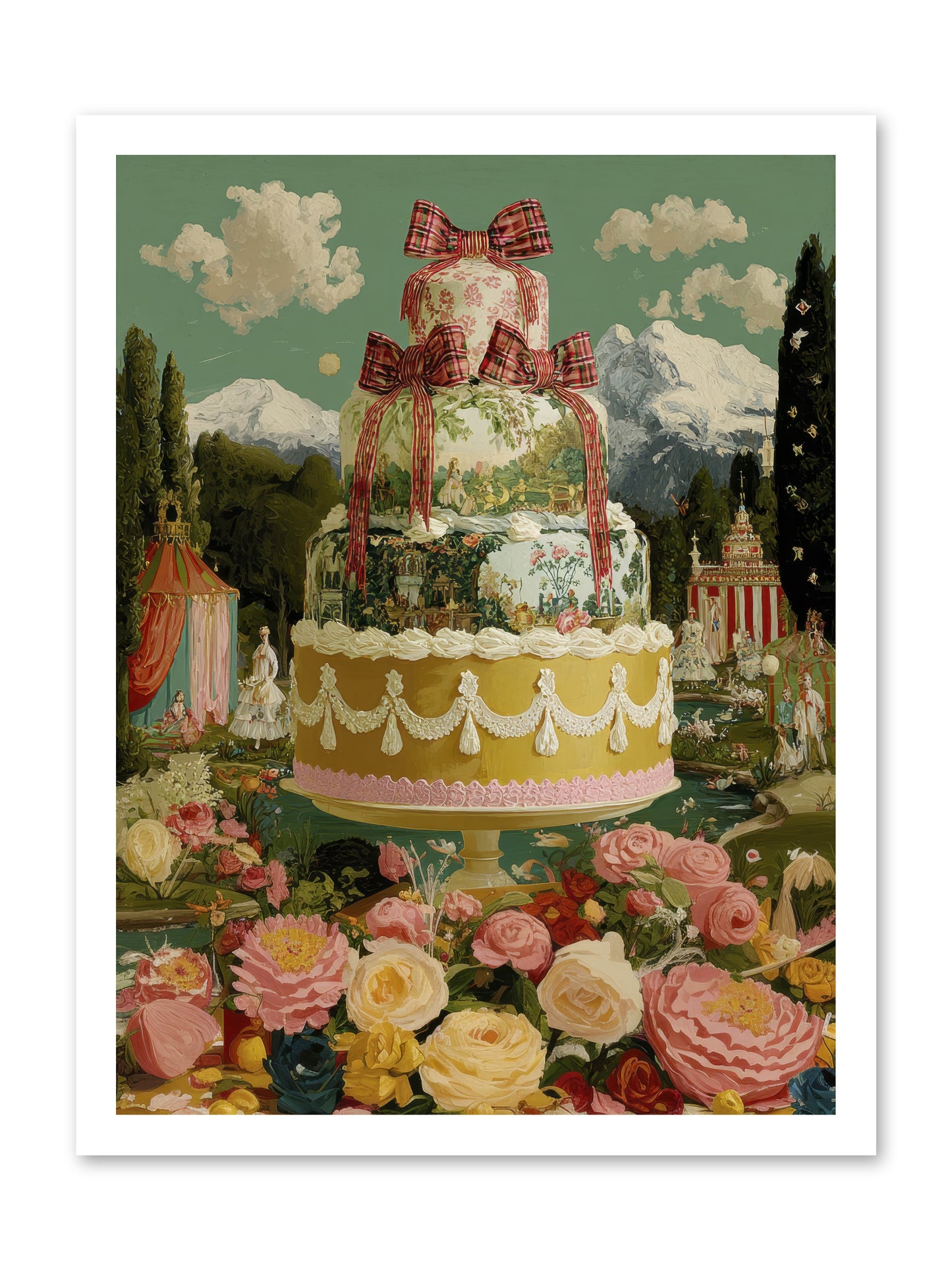Holiday Heaven -- Paper Print 18x24