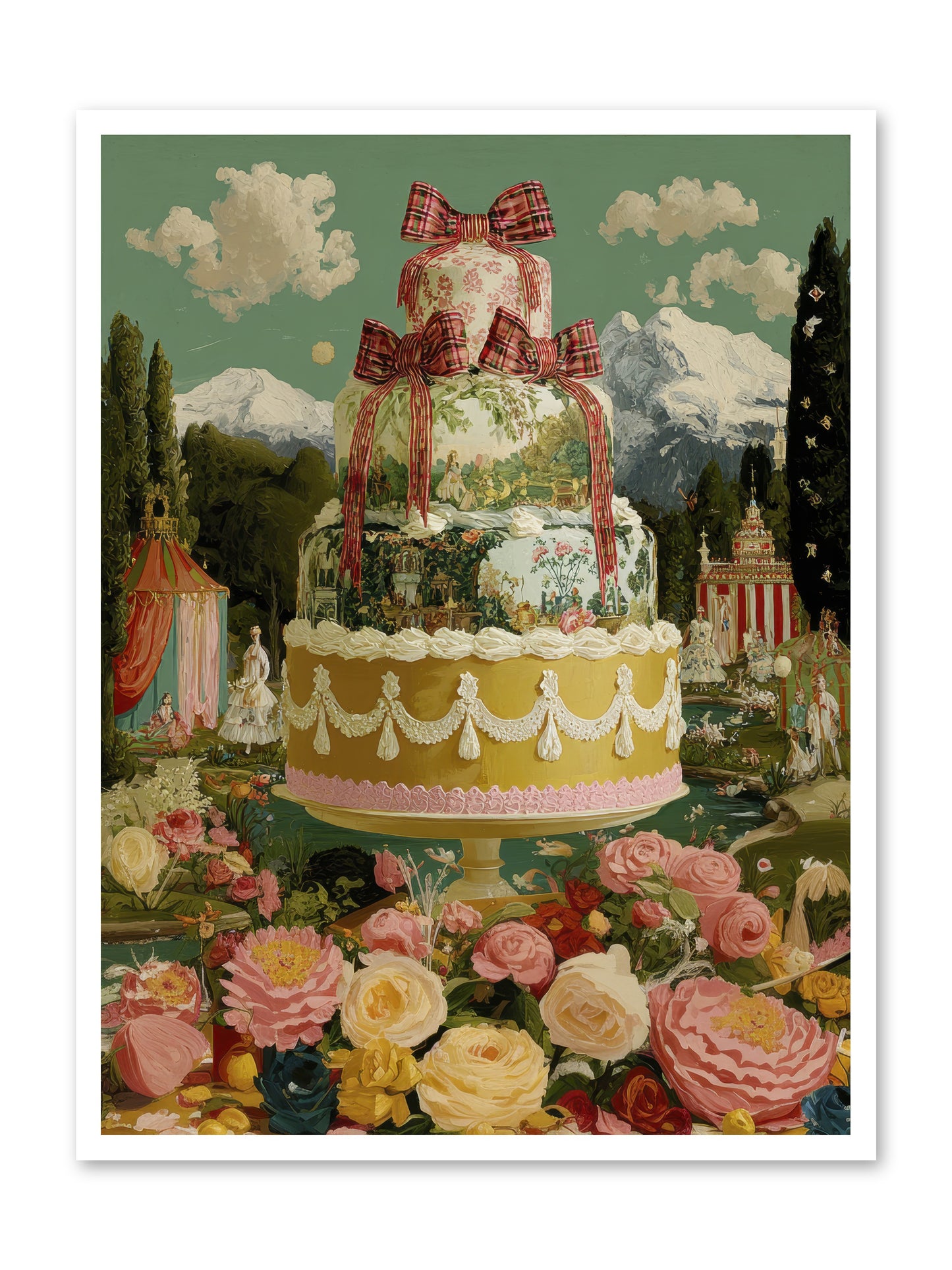 Holiday Heaven -- Loose Canvas Print 30x40