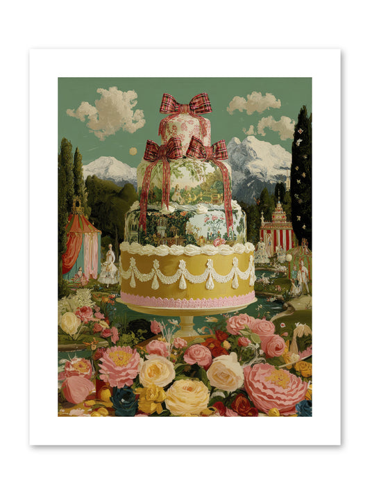 Holiday Heaven -- Paper Print 9x12
