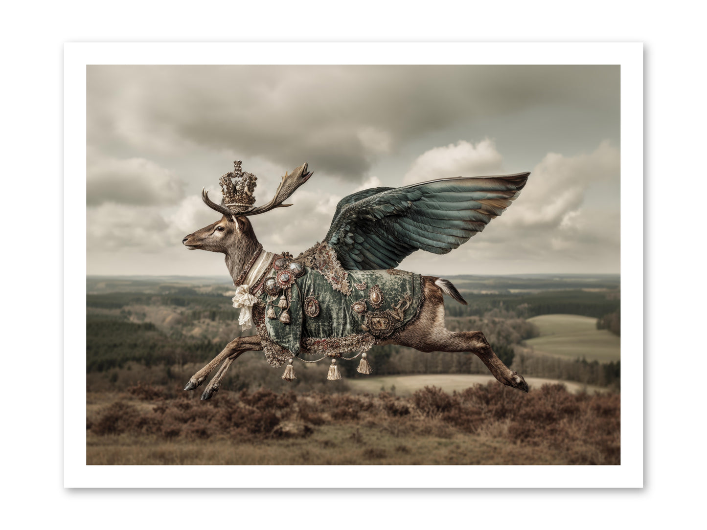 Hollow Field -- Loose Canvas Print 24x18