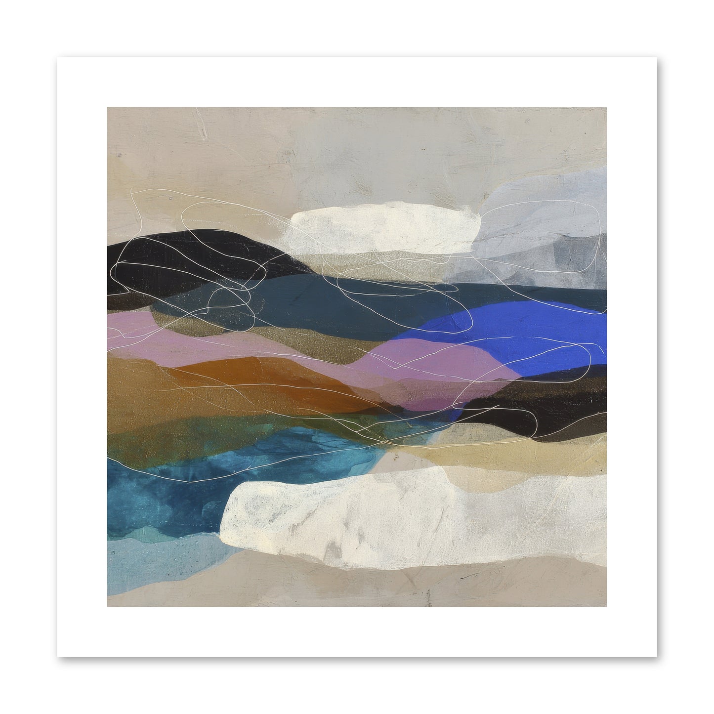 Hollow Tide -- Loose Canvas Print 10x10