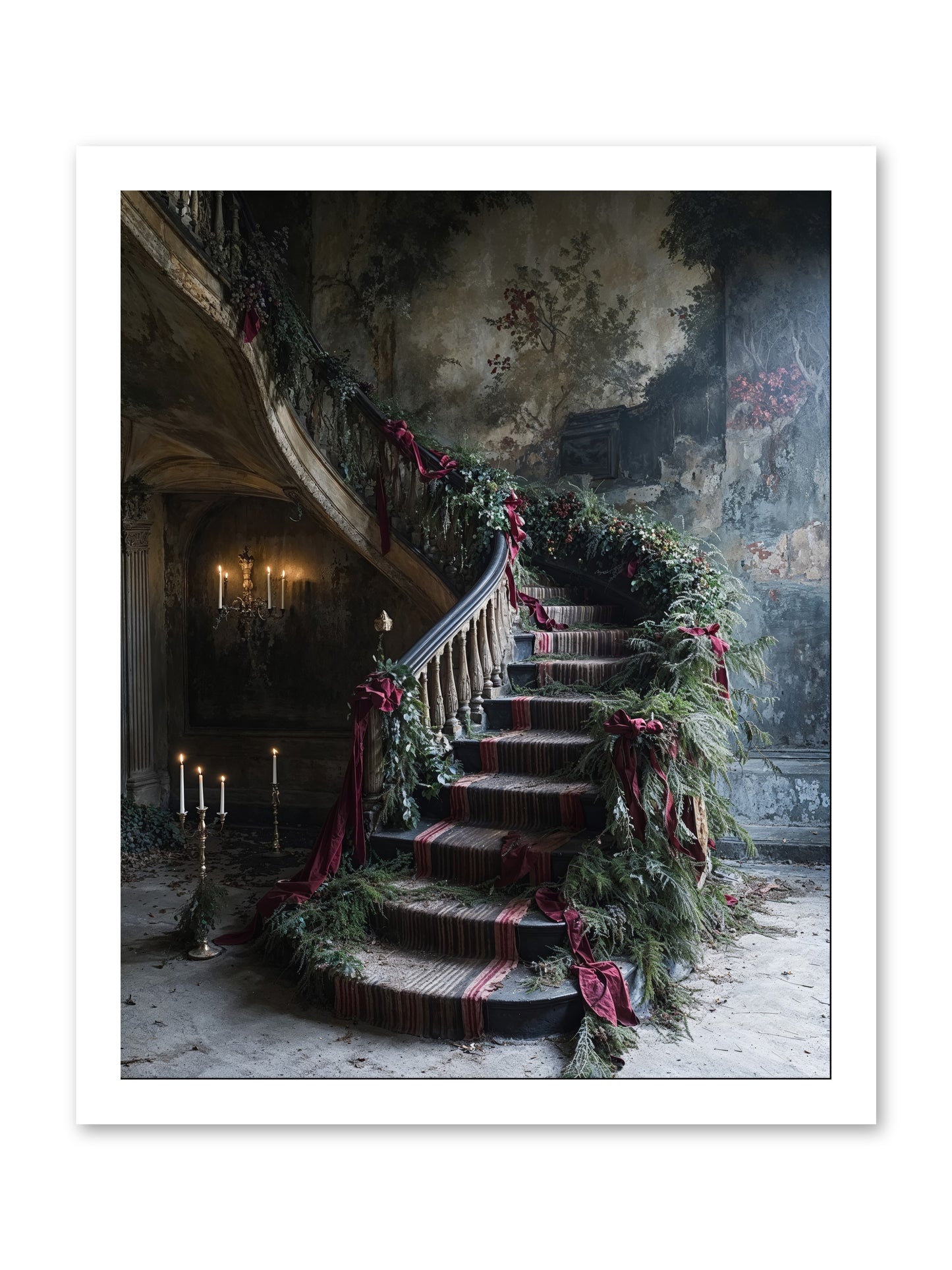 Hollybank Hall's Welcome -- Paper Print 16x20