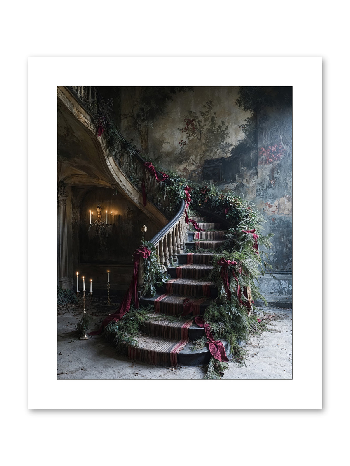 Hollybank Hall's Welcome -- Paper Print 8x10