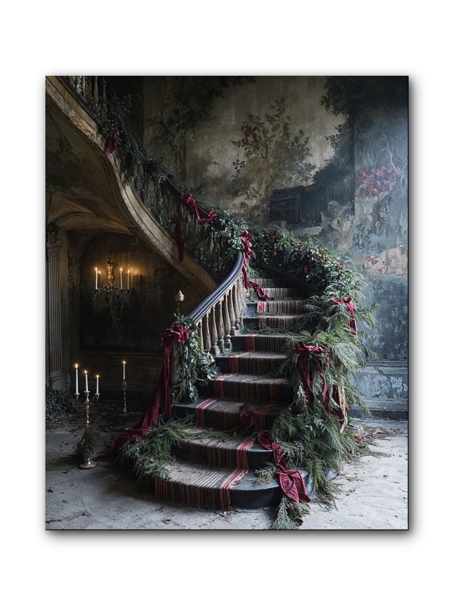 Hollybank Hall's Welcome -- Wrapped Canvas 8x10