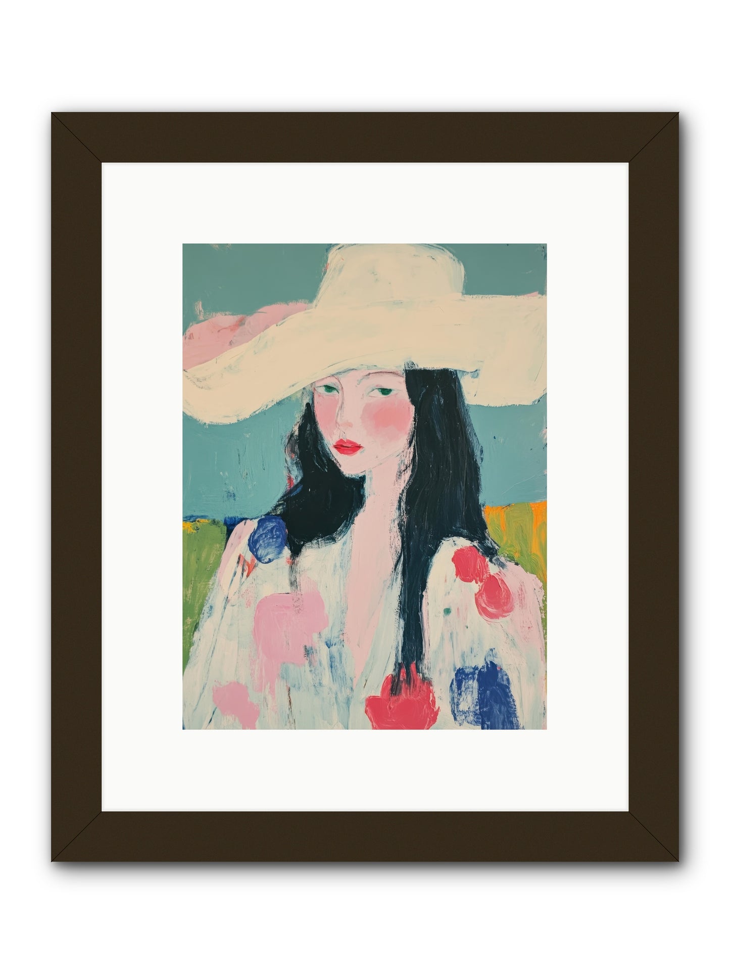 Homestead Heart -- Framed Print - Black 9x12