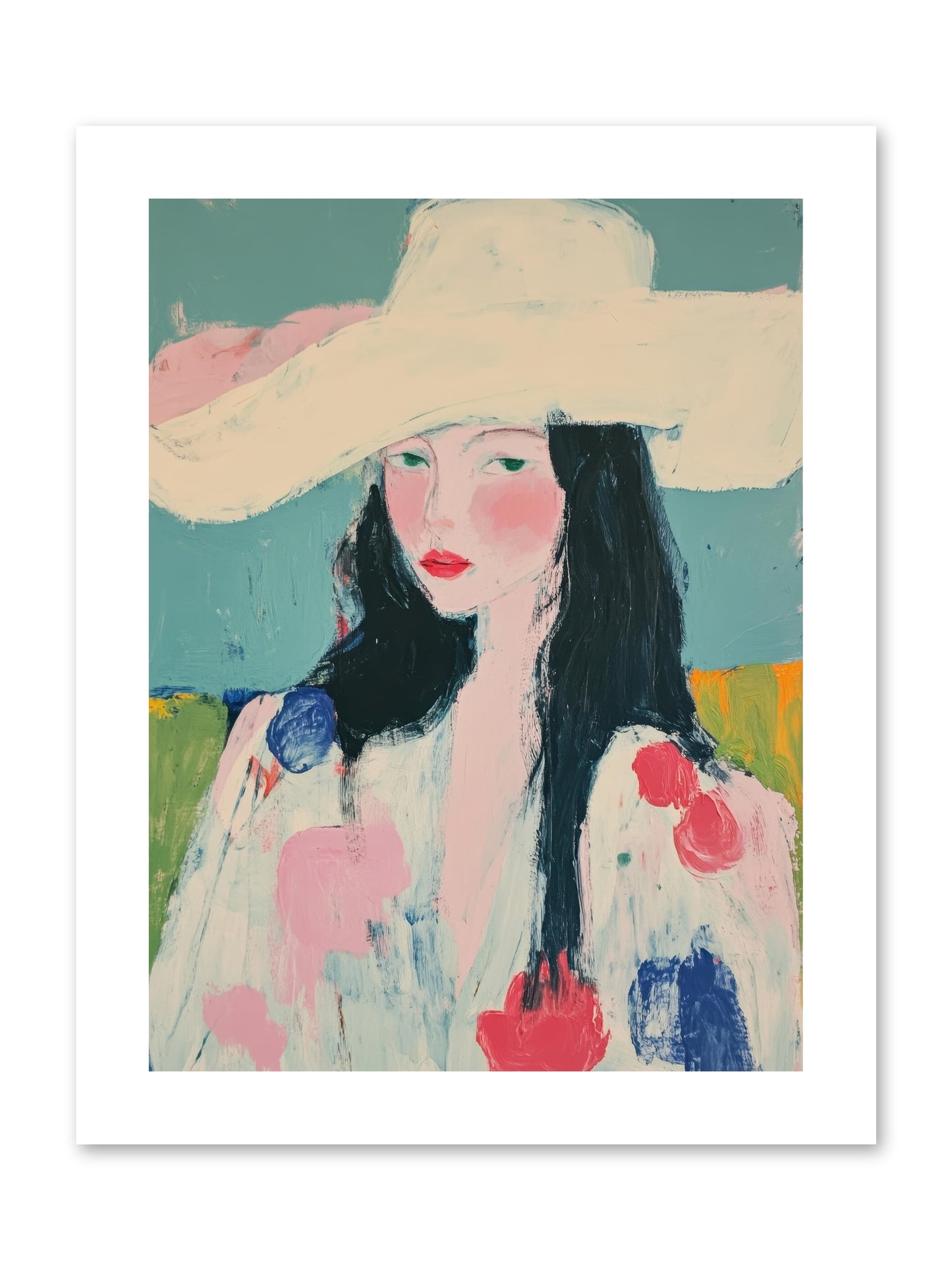 Homestead Heart -- Loose Canvas Print 9x12