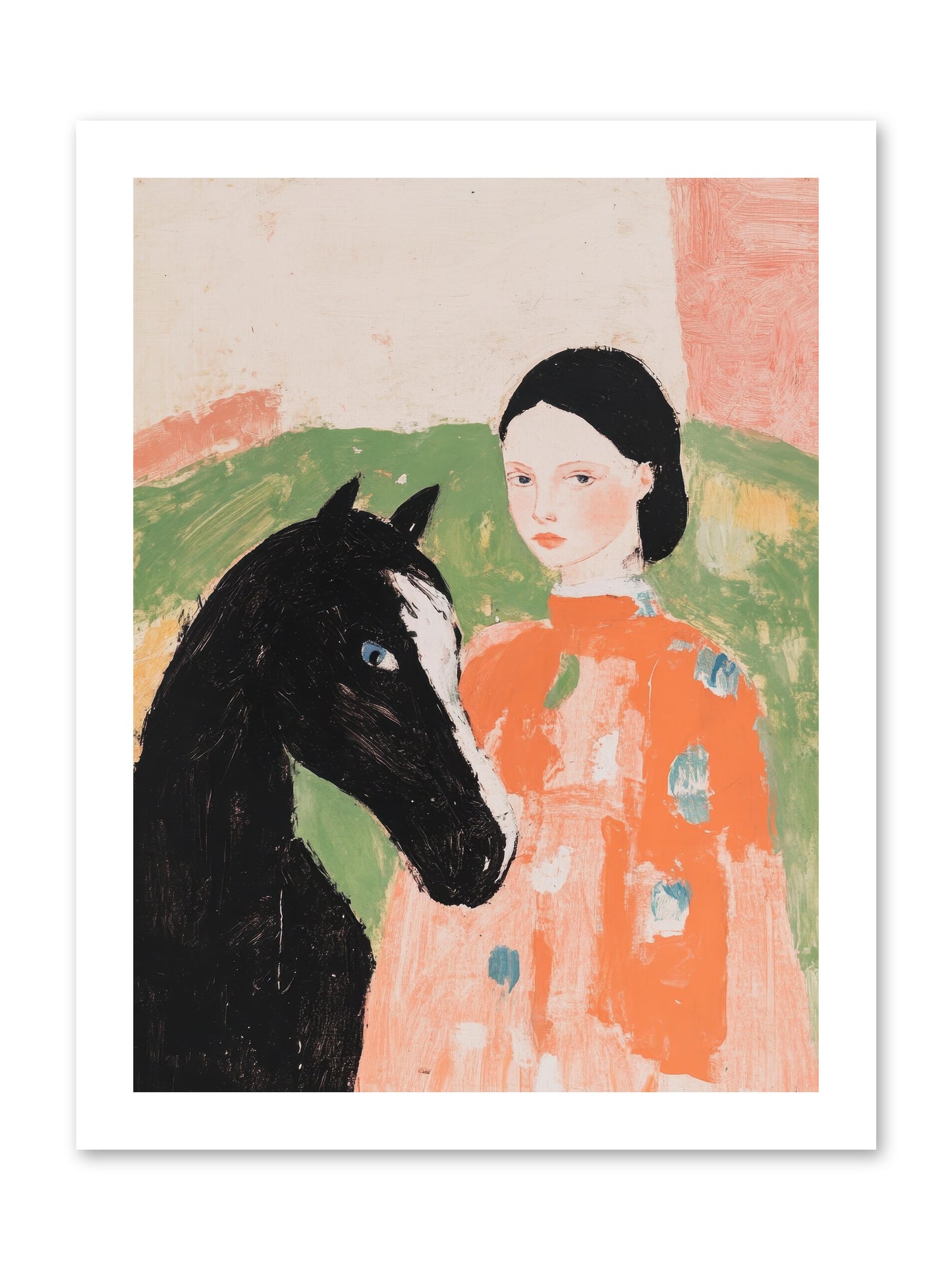 Homestead Heartstrings -- Loose Canvas Print 12x16