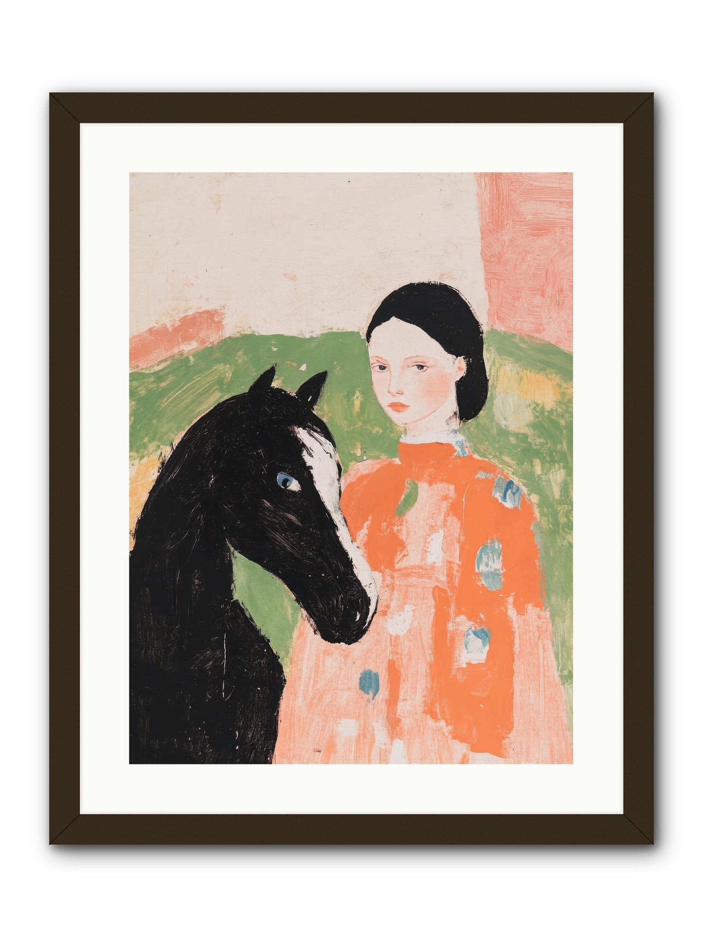 Homestead Heartstrings -- Framed Print - Black 18x24