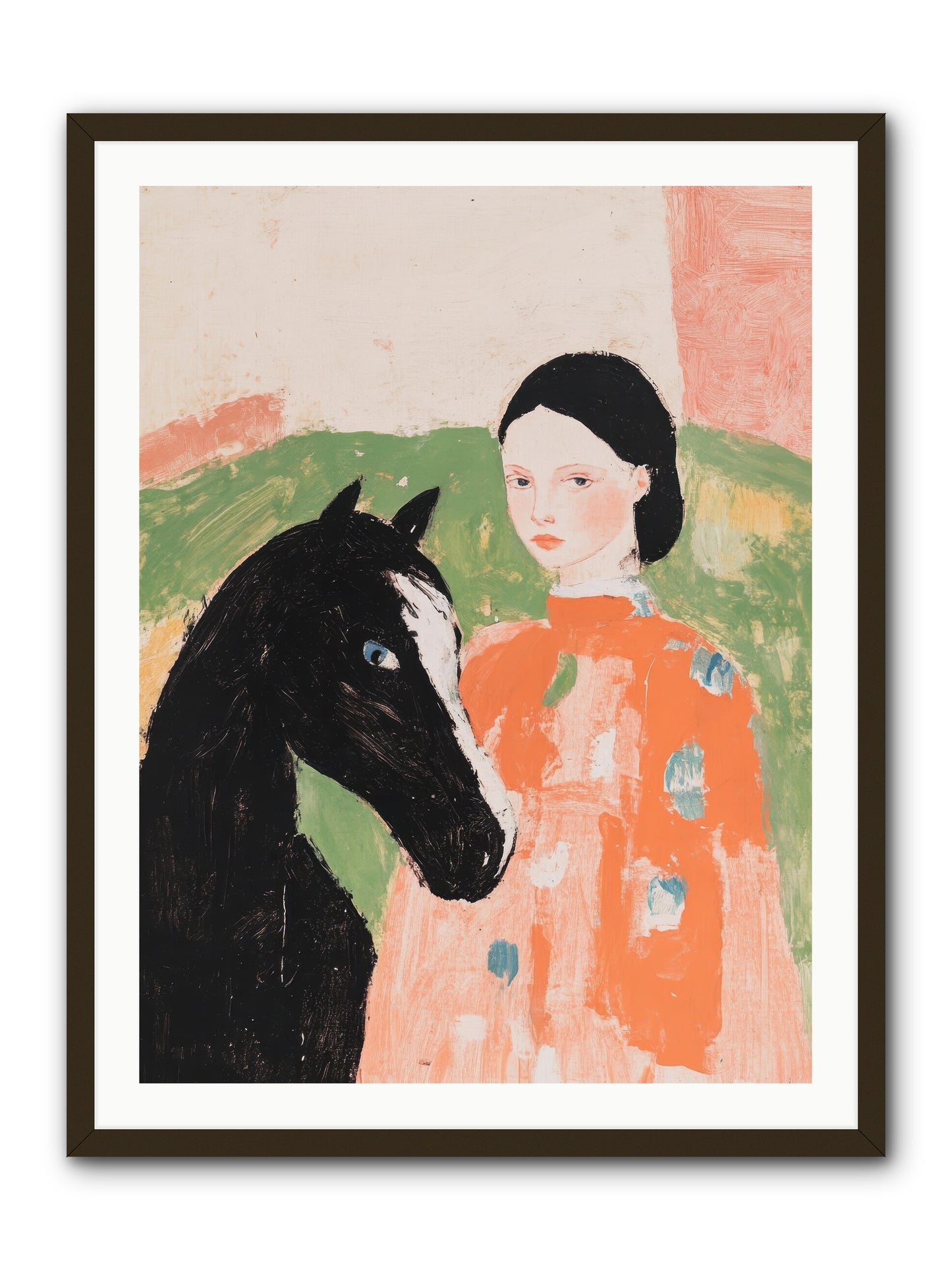 Homestead Heartstrings -- Framed Print - Black 30x40