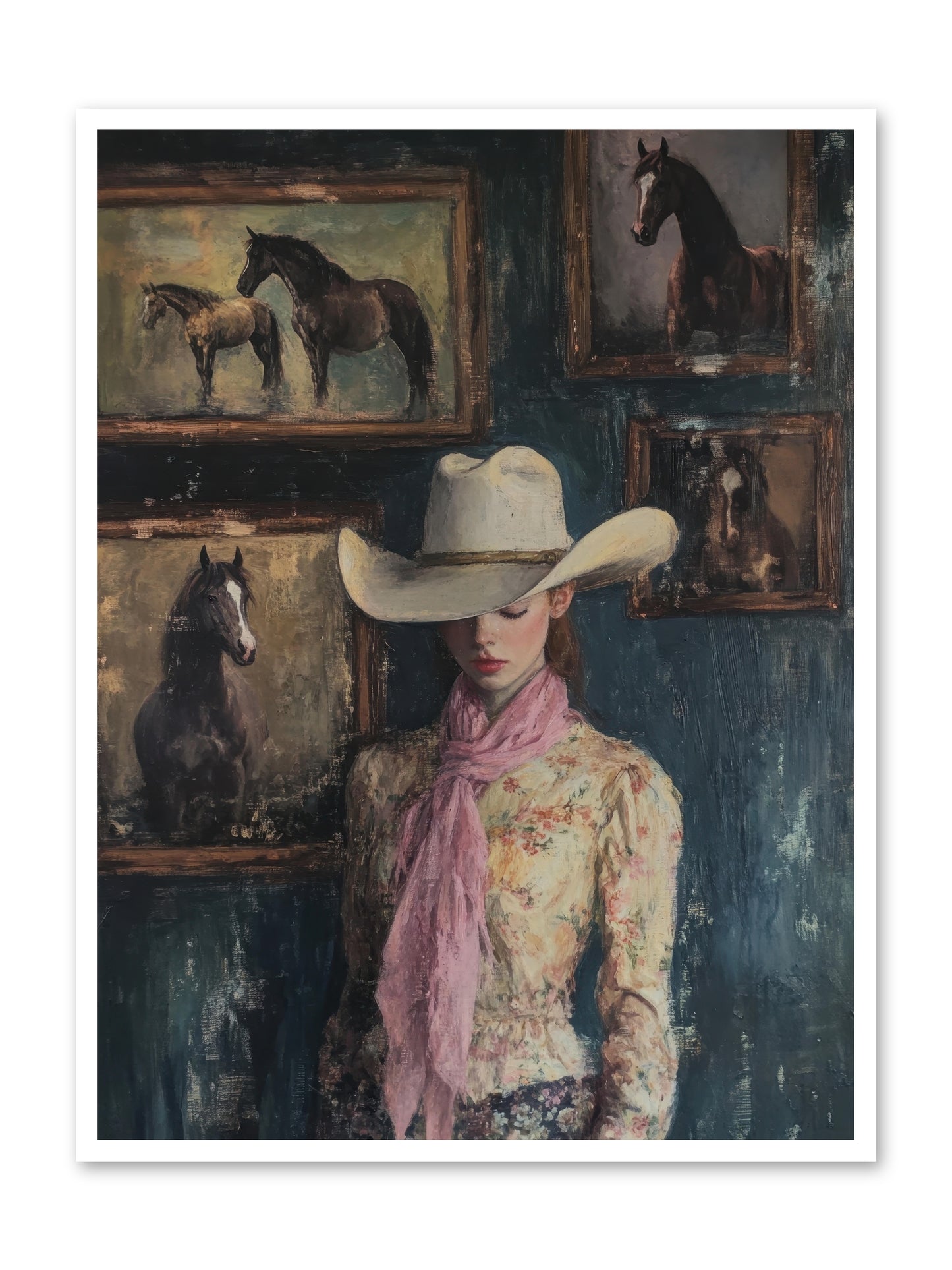 Homestead Heroine -- Loose Canvas Print 36x48