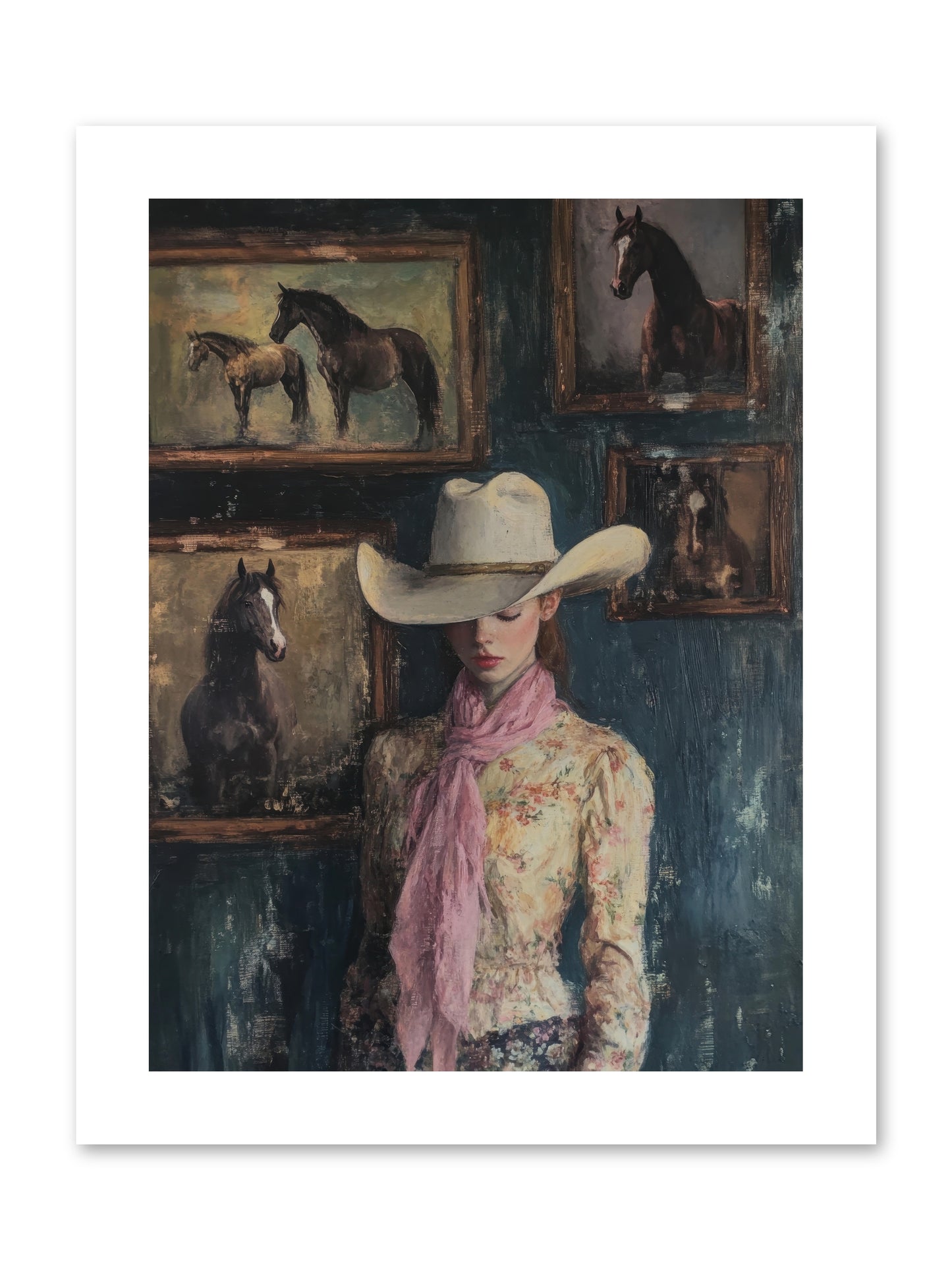 Homestead Heroine -- Paper Print 9x12