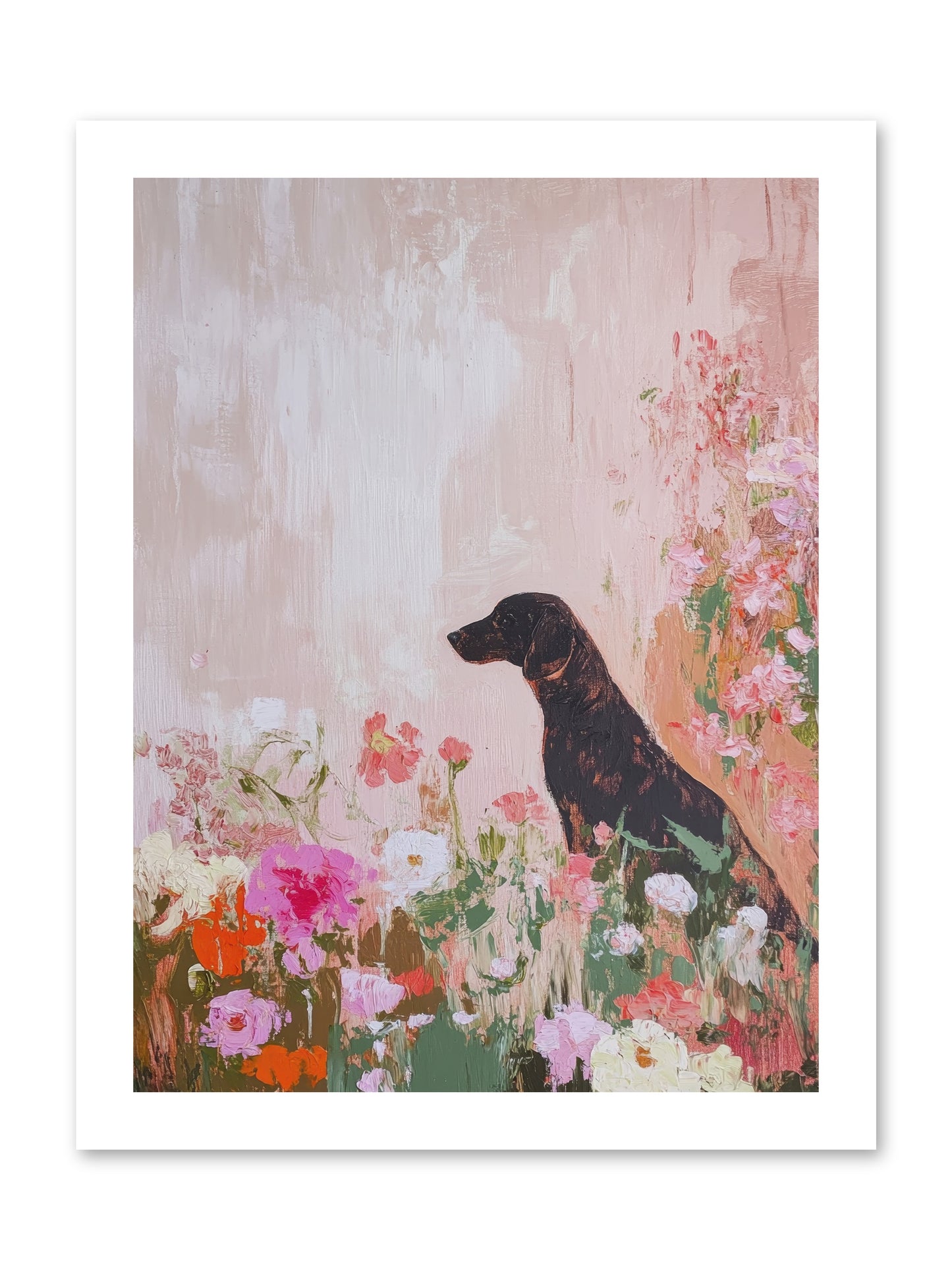 Honey Briar -- Loose Canvas Print 12x16