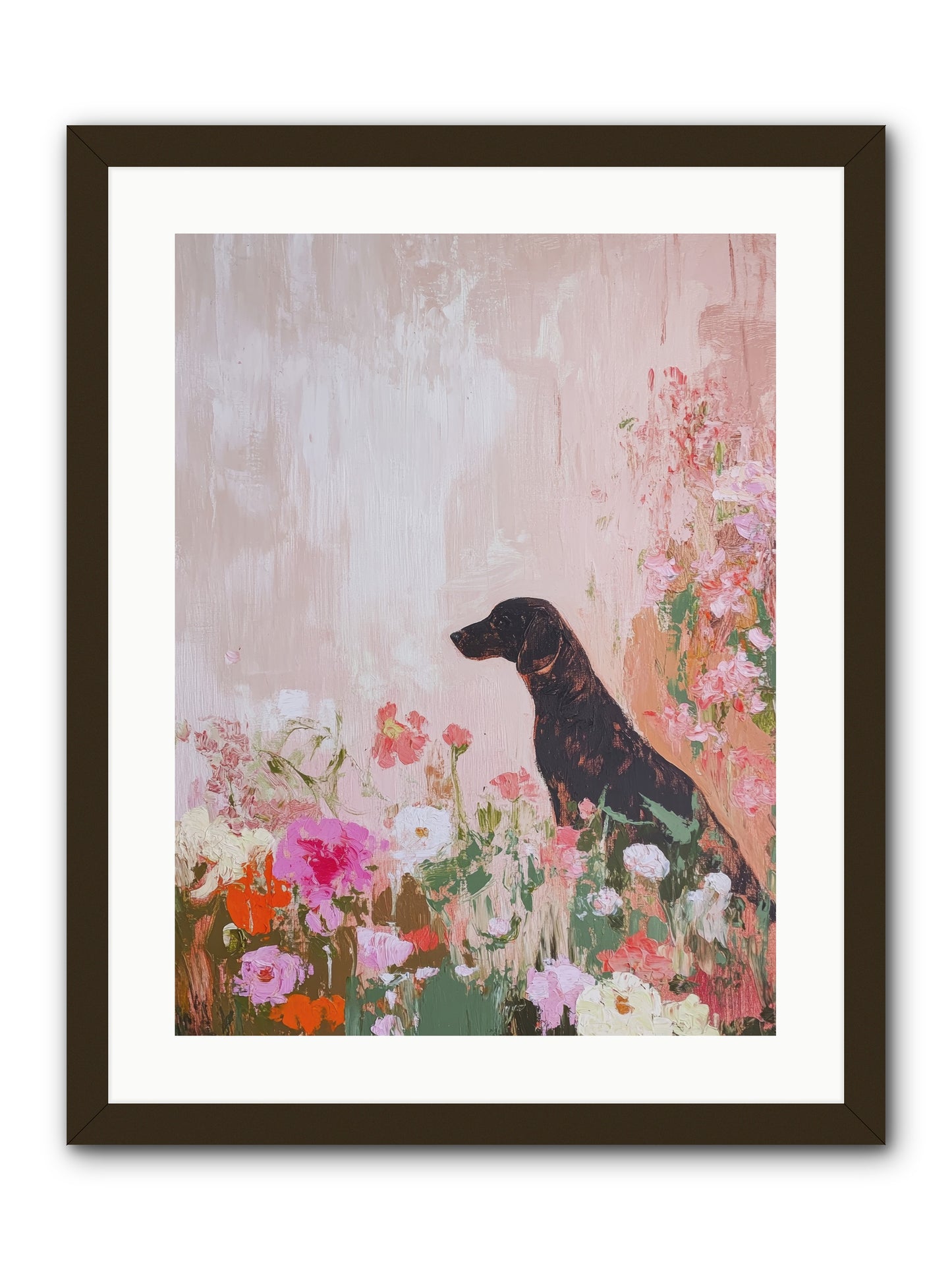 Honey Briar -- Framed Print - Black 18x24