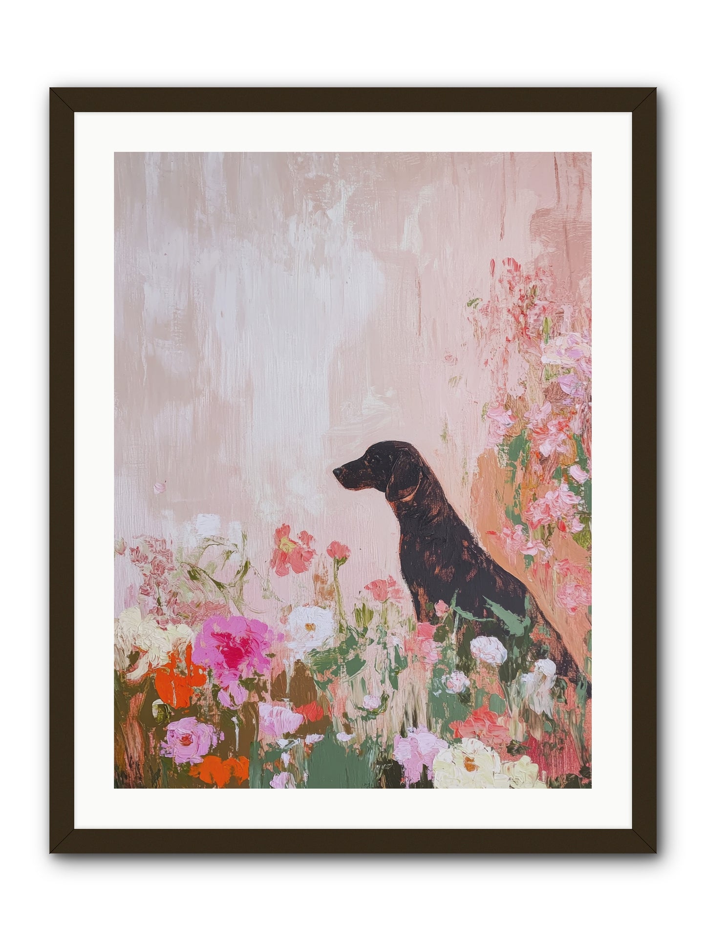 Honey Briar -- Framed Print - Black 24x32