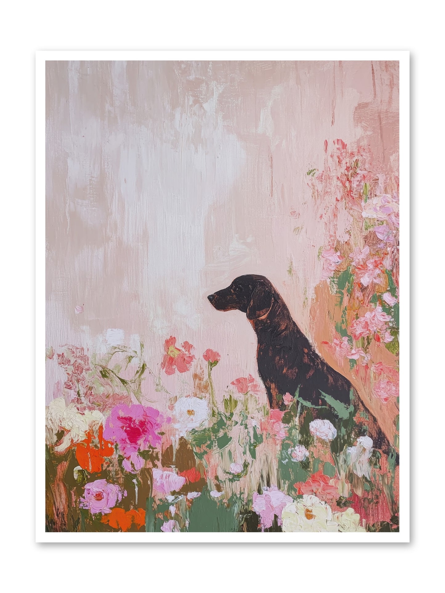 Honey Briar -- Loose Canvas Print 36x48