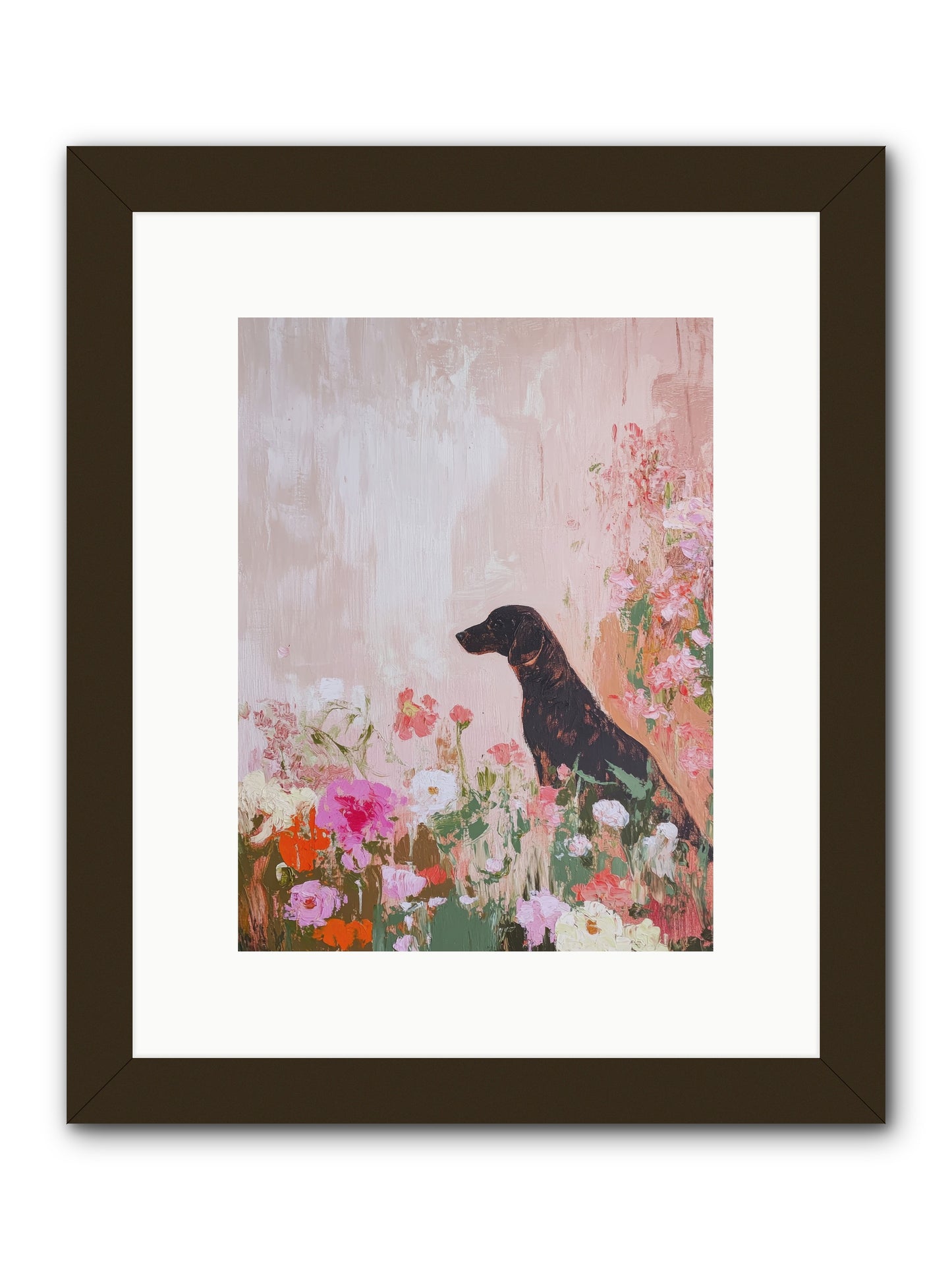 Honey Briar -- Framed Print - Black 9x12