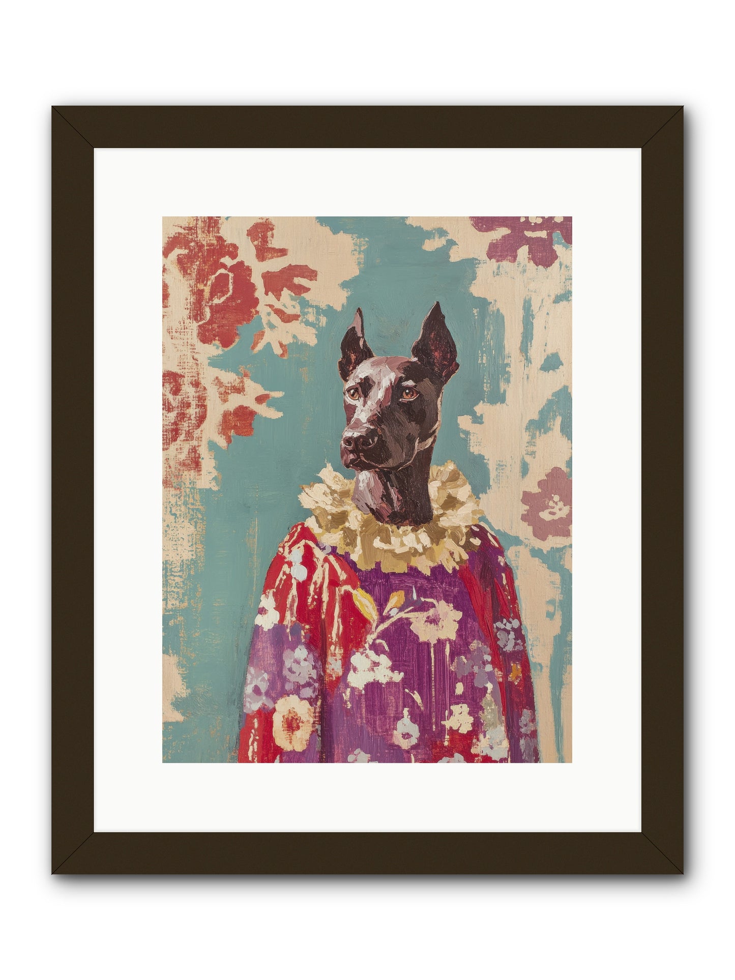 Honey Cake -- Framed Print - Black 12x16