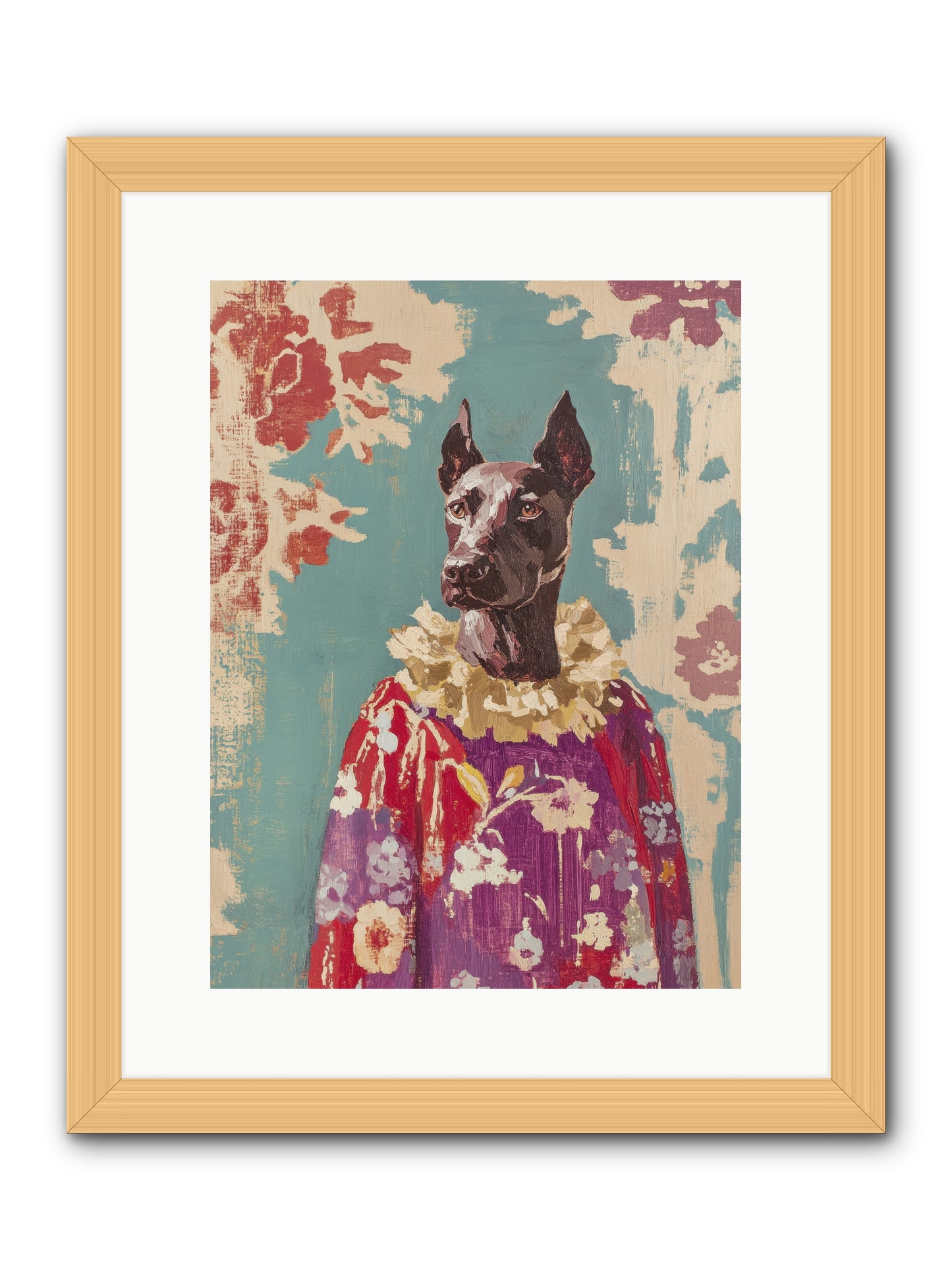 Honey Cake -- Framed Print - Natural 12x16
