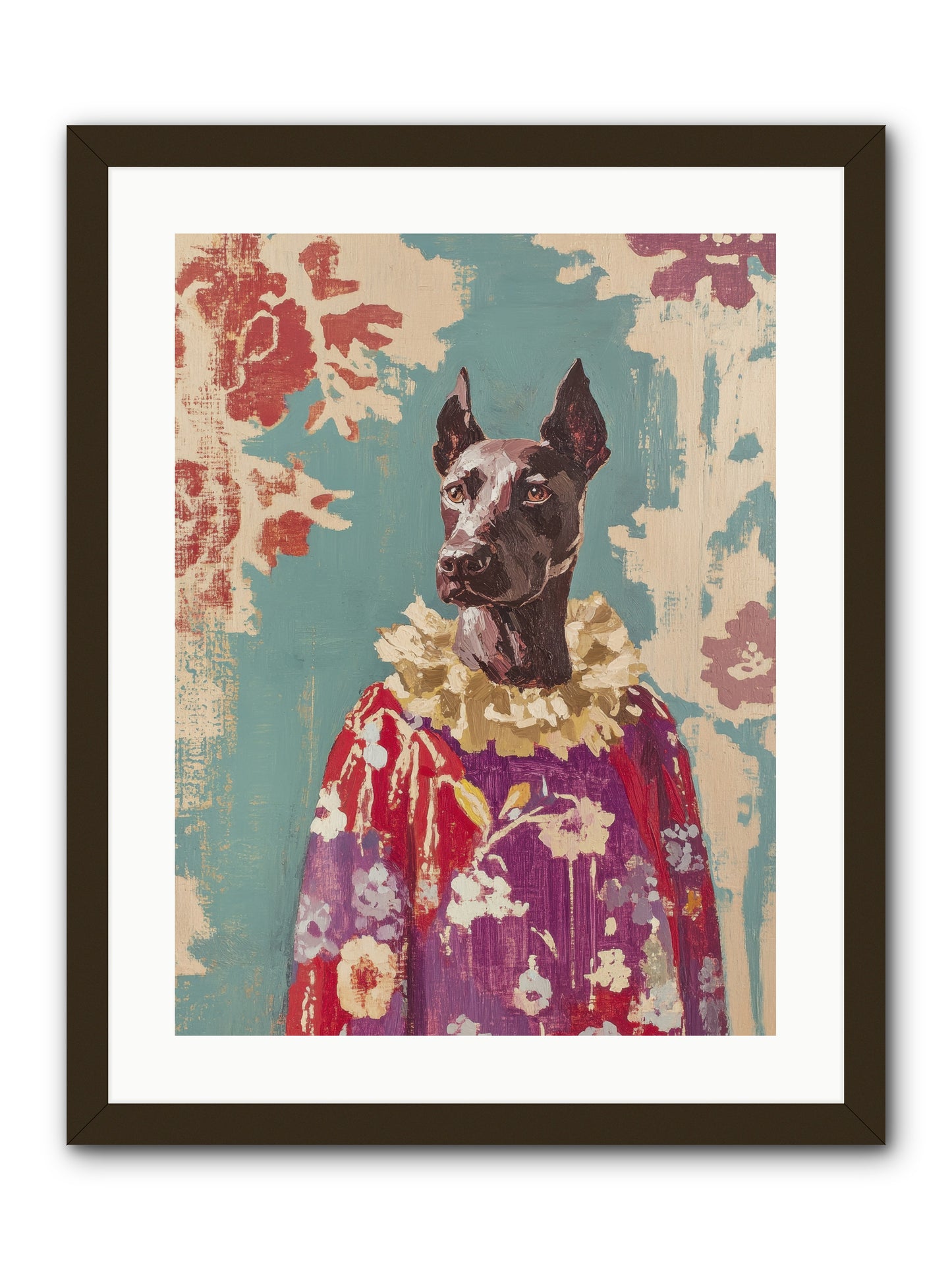 Honey Cake -- Framed Print - Black 18x24