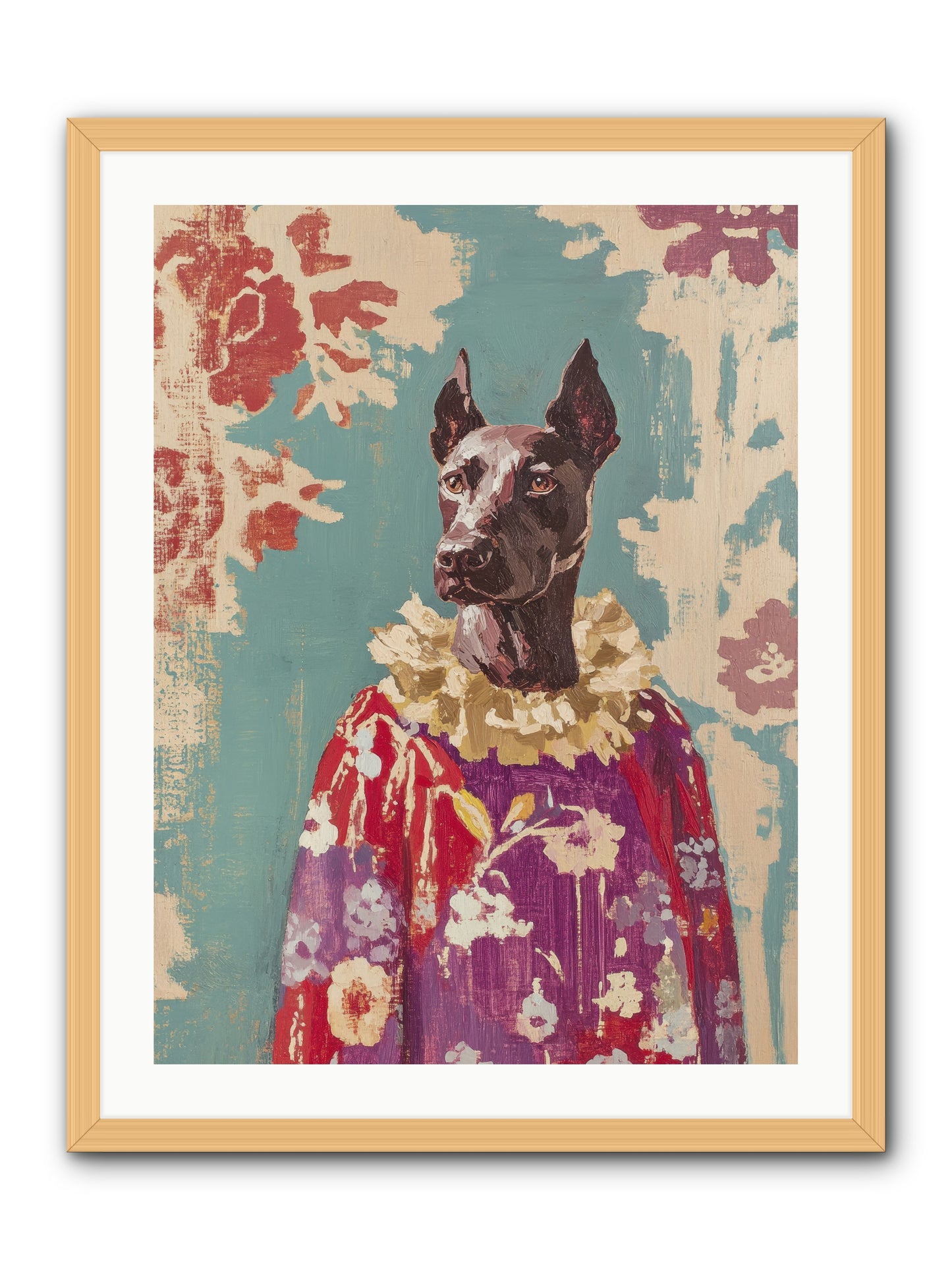 Honey Cake -- Framed Print - Natural 24x32