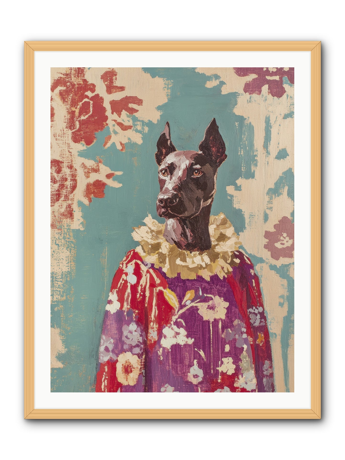 Honey Cake -- Framed Print - Natural 30x40