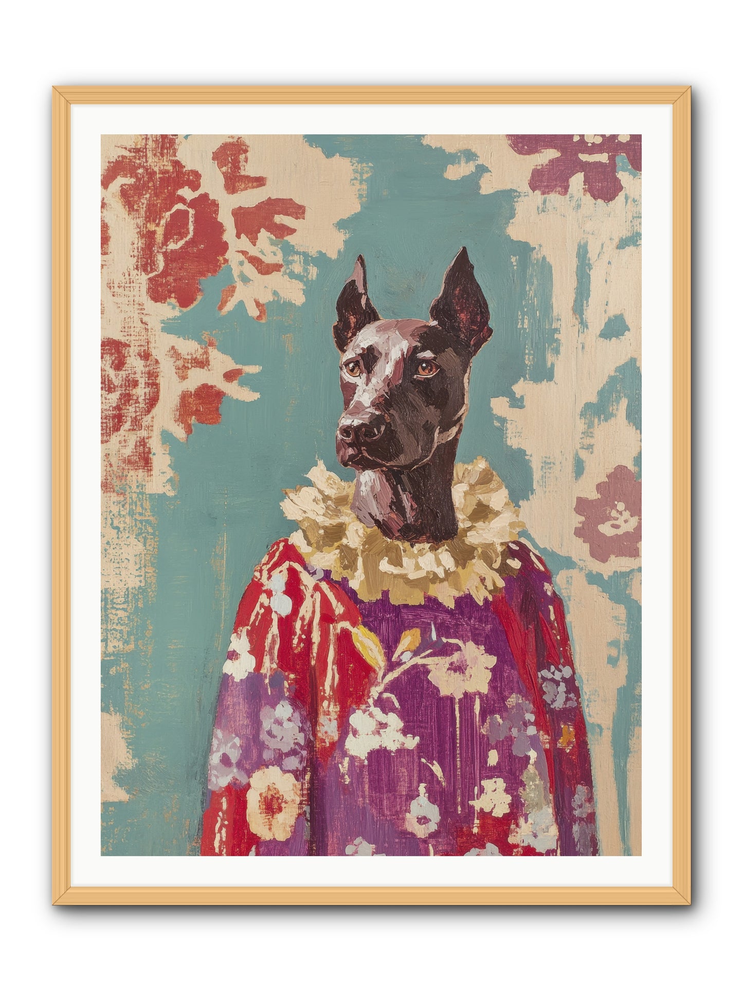 Honey Cake -- Framed Print - Natural 36x48