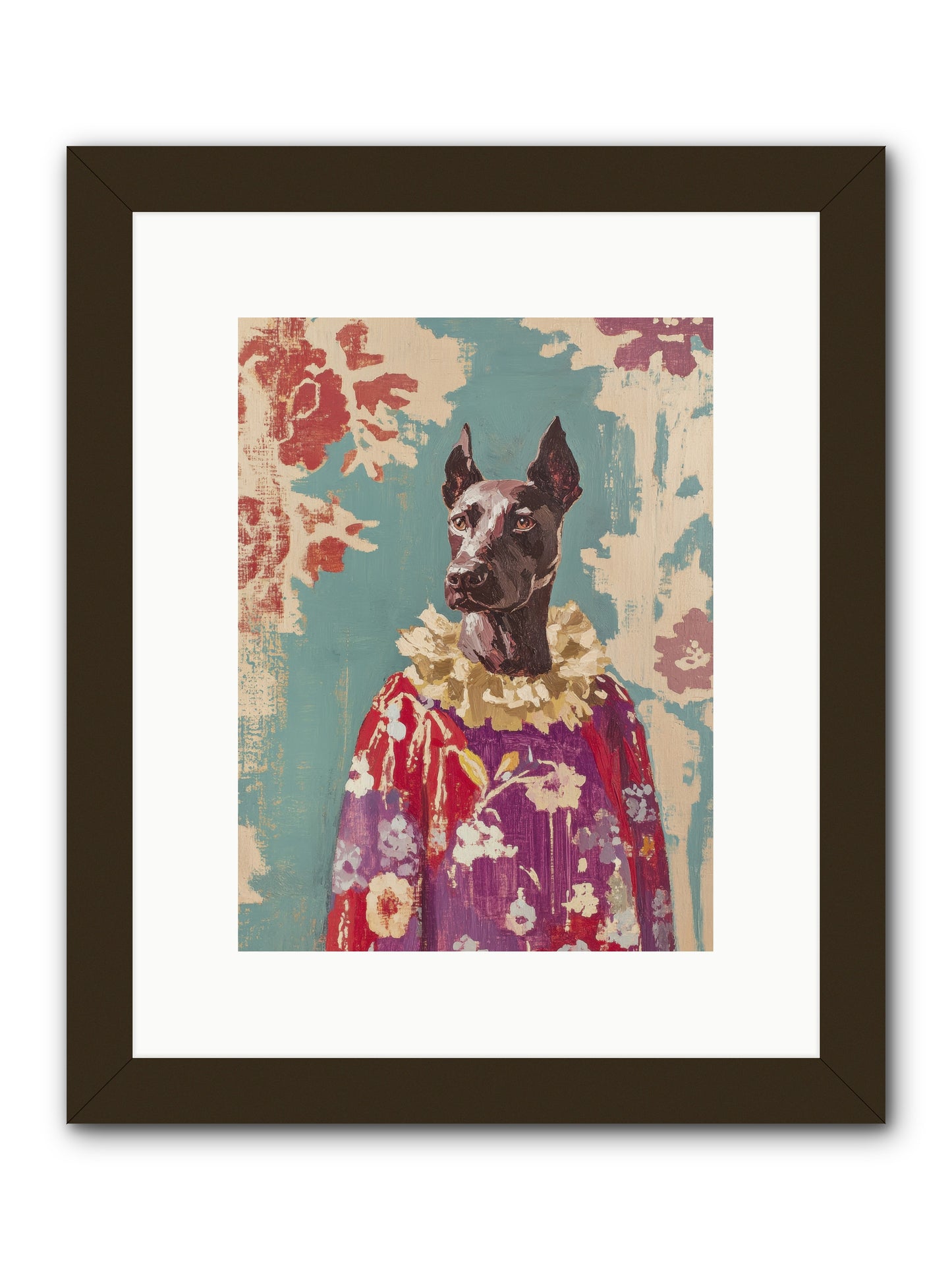 Honey Cake -- Framed Print - Black 9x12