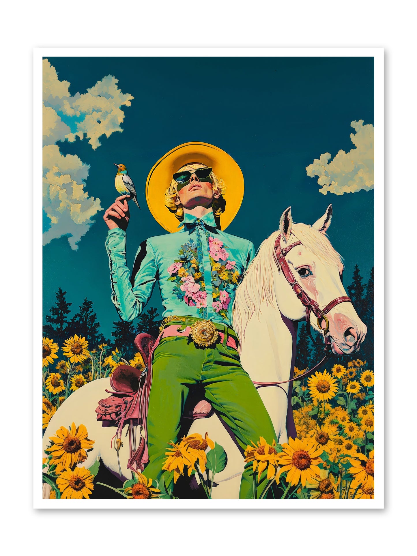 Honey-Dipped Desperado -- Paper Print 36x48