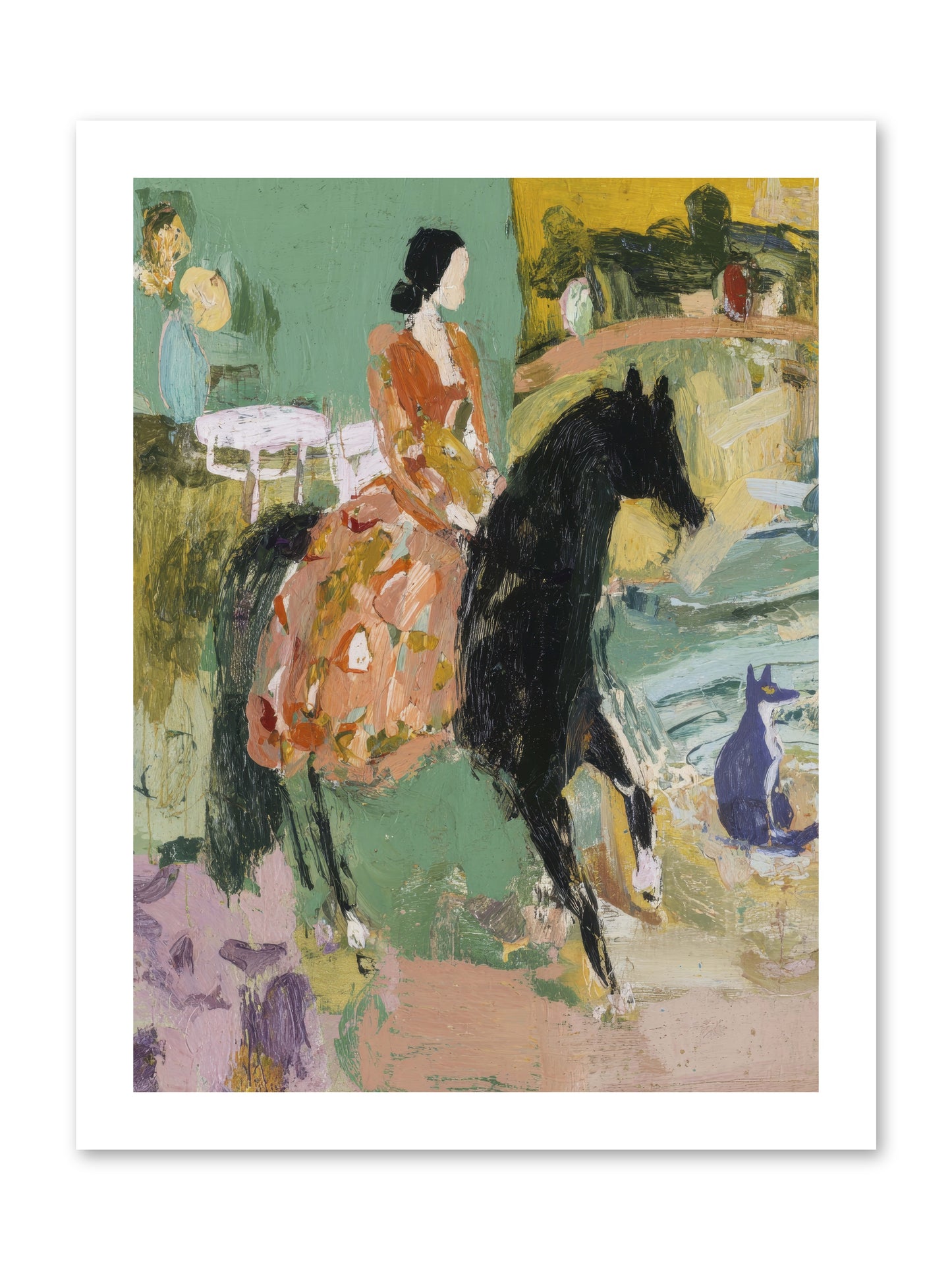 Honey-Dipped & Heavenly -- Loose Canvas Print 12x16