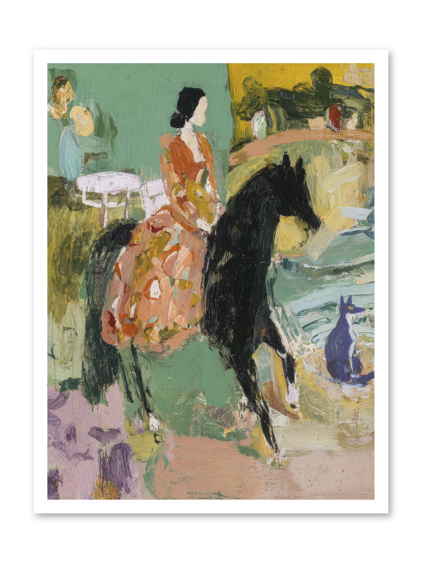 Honey-Dipped & Heavenly -- Loose Canvas Print 24x32