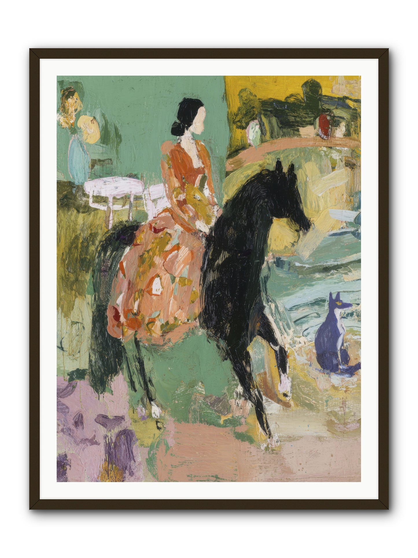 Honey-Dipped & Heavenly -- Framed Print - Black 36x48