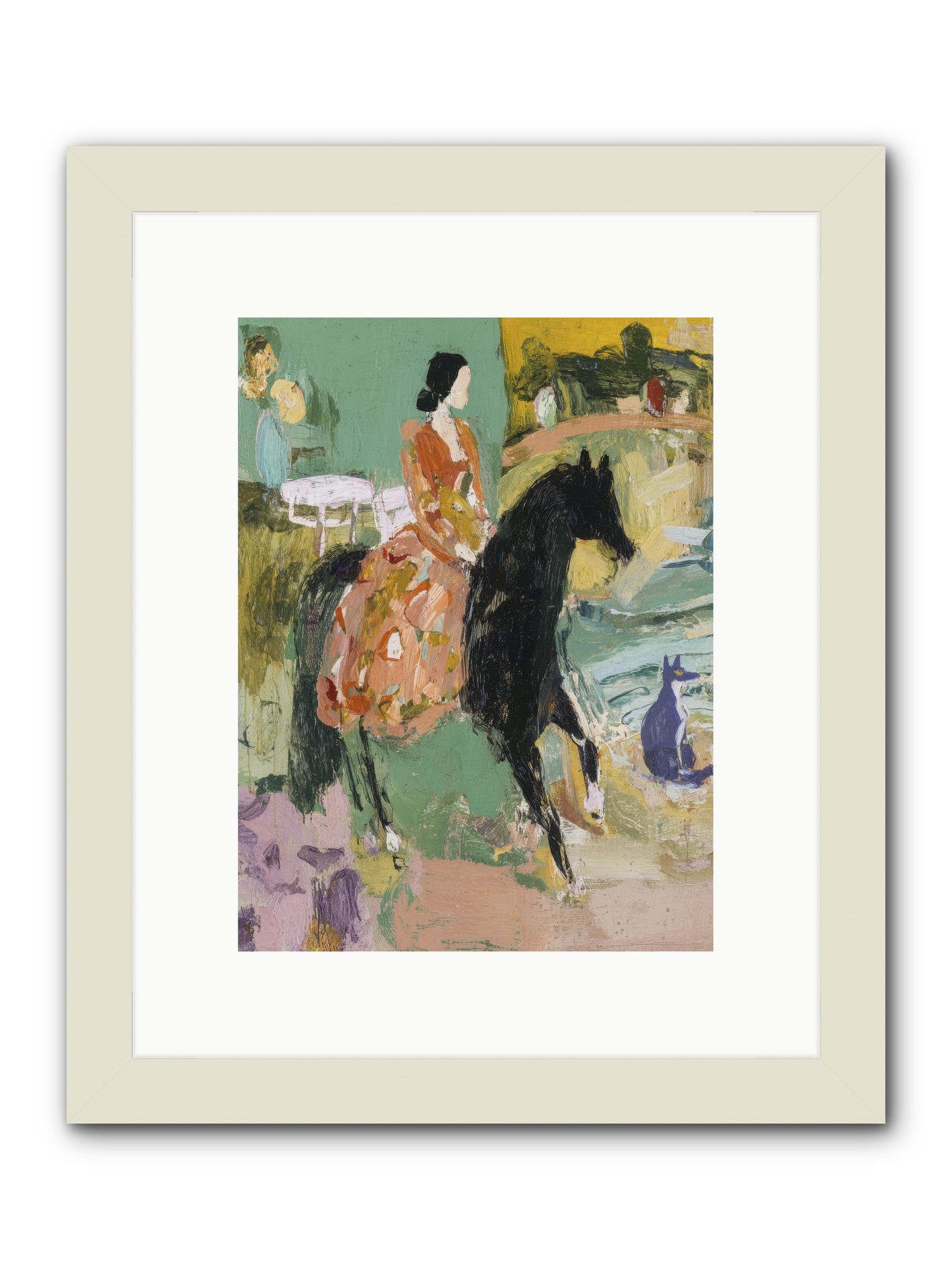 Honey-Dipped & Heavenly -- Framed Print - White 9x12