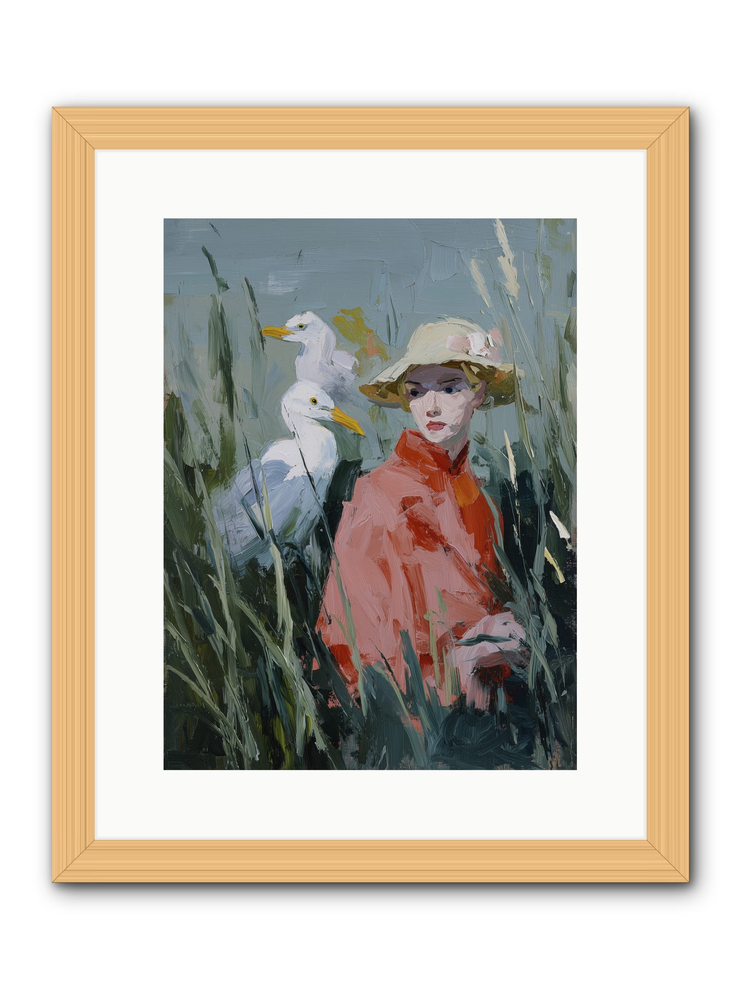 Honey Dreams -- Framed Print - Natural 12x16