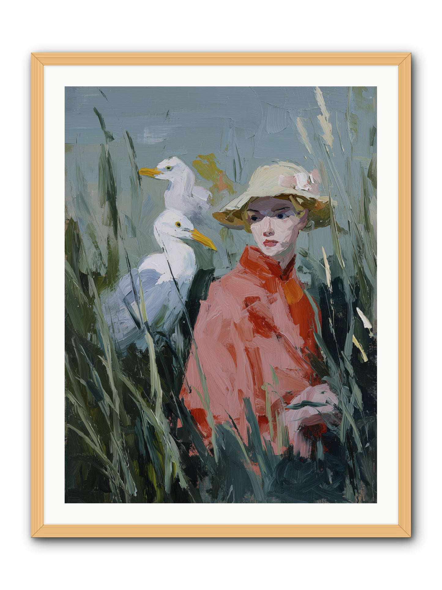 Honey Dreams -- Framed Print - Natural 30x40